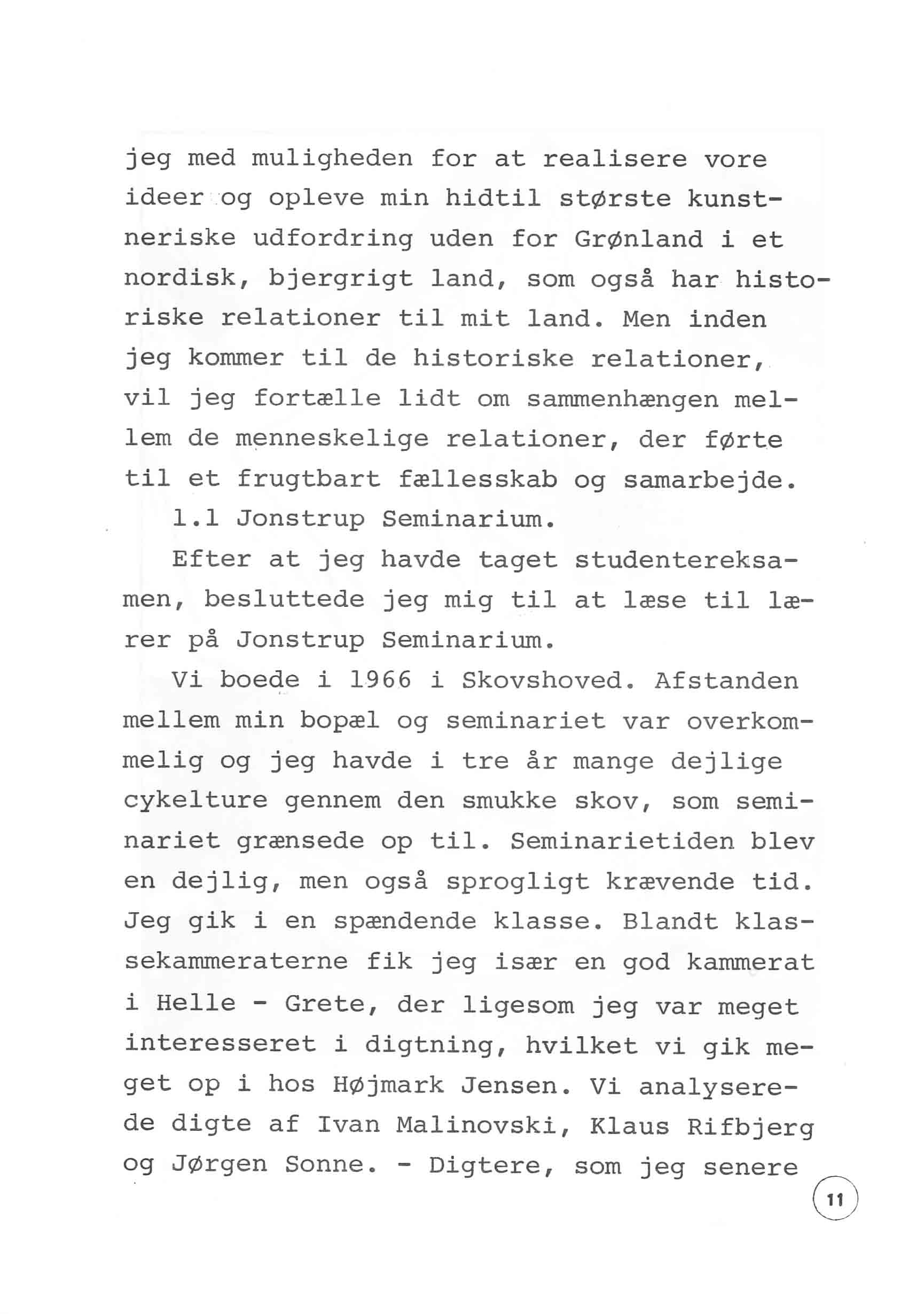 En udstilling i Bergen 1980