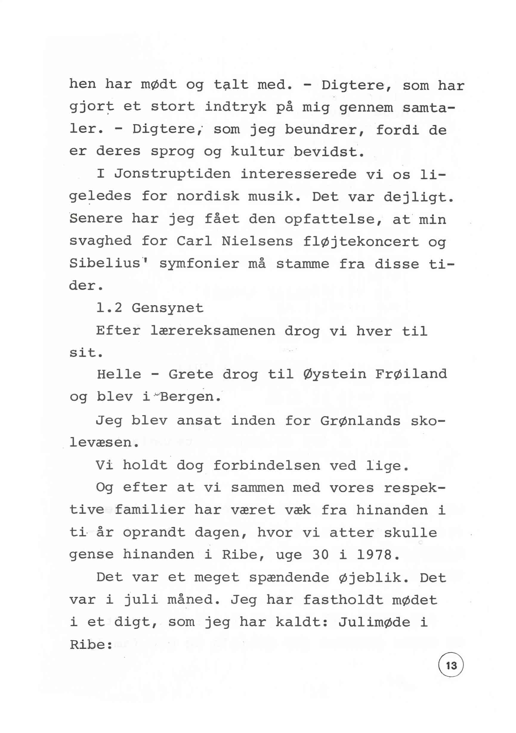 En udstilling i Bergen 1980