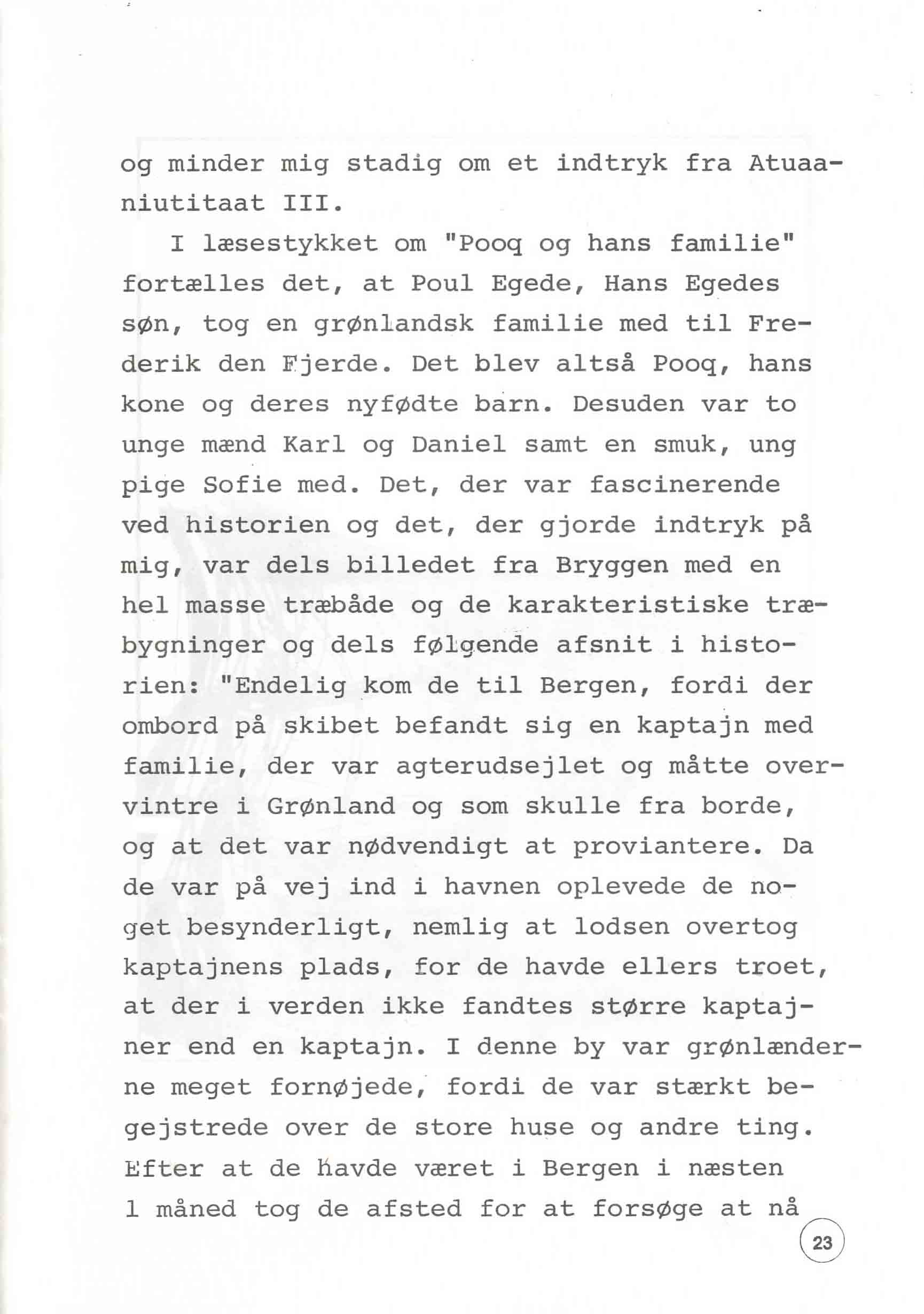 En udstilling i Bergen 1980