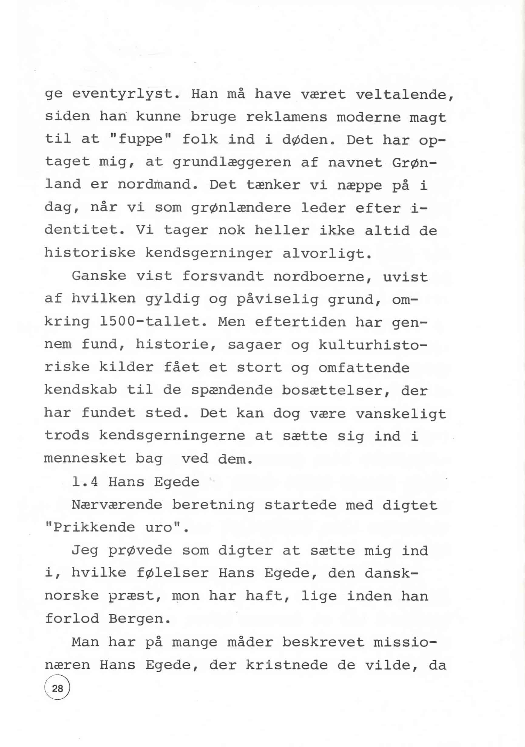 En udstilling i Bergen 1980