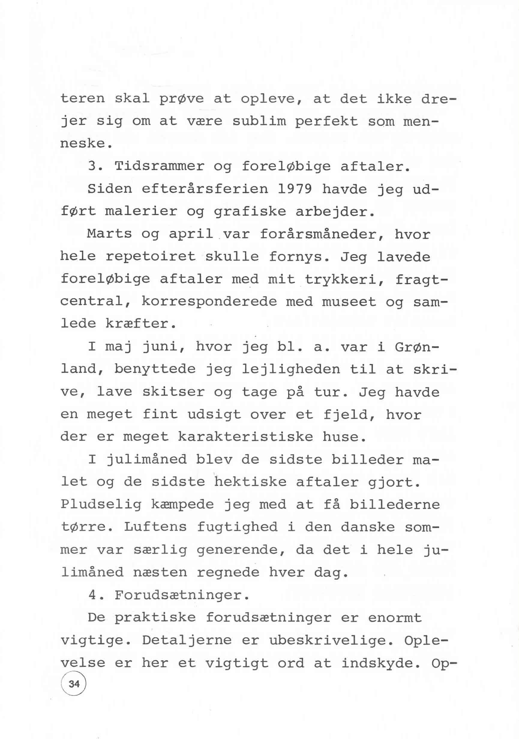 En udstilling i Bergen 1980