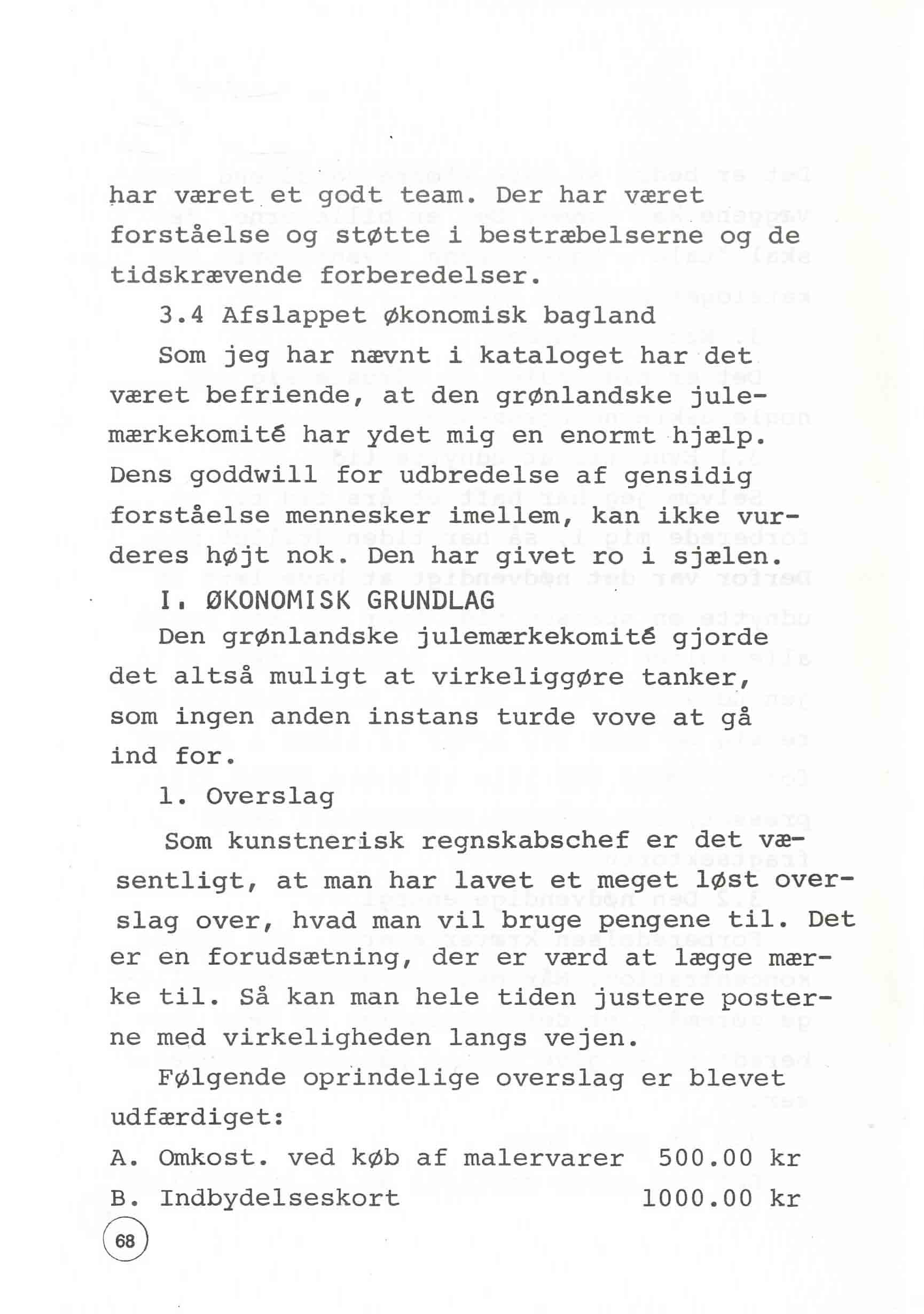 En udstilling i Bergen 1980