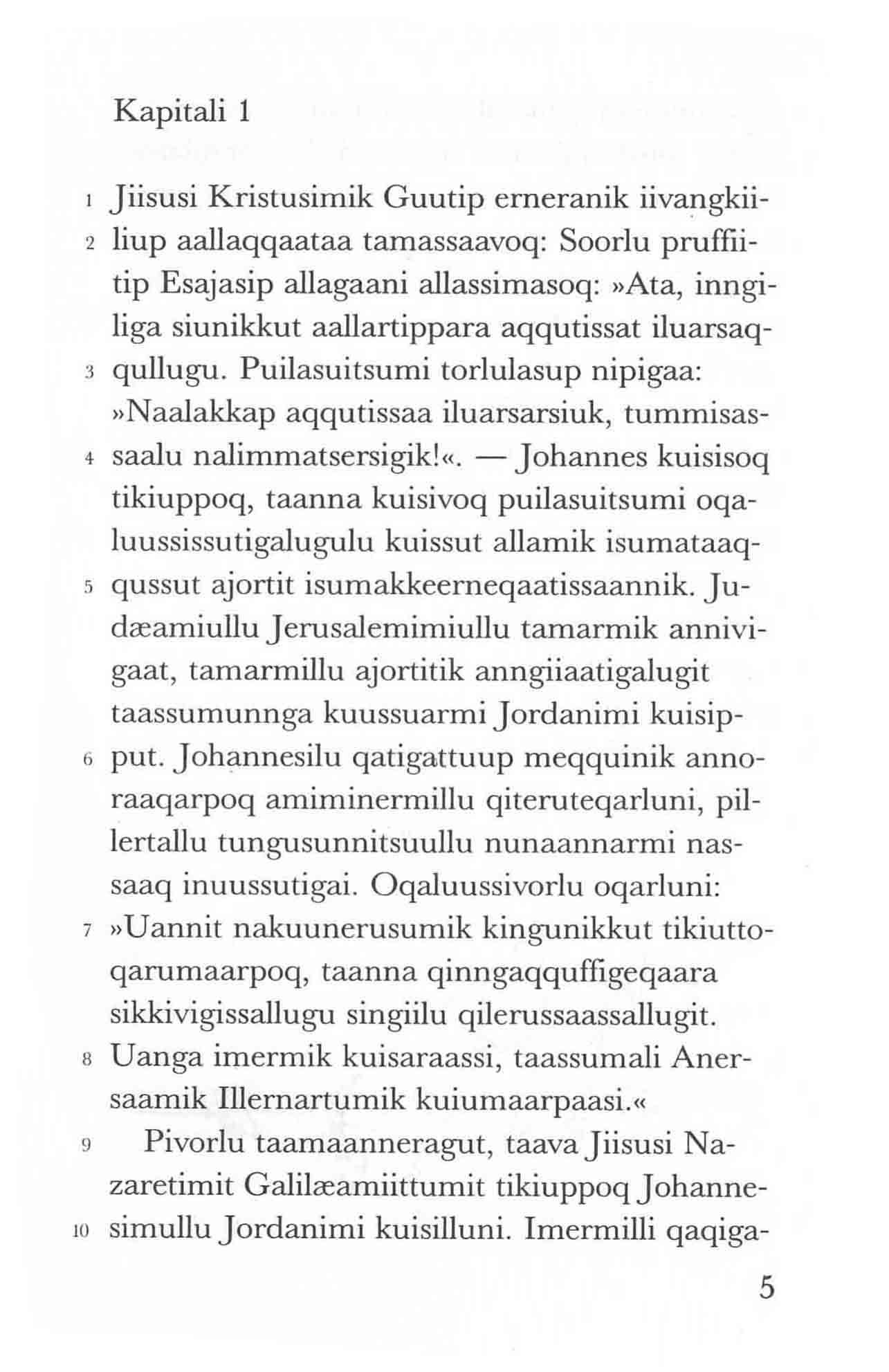 Iivangkiiliu Markusip allagaa
