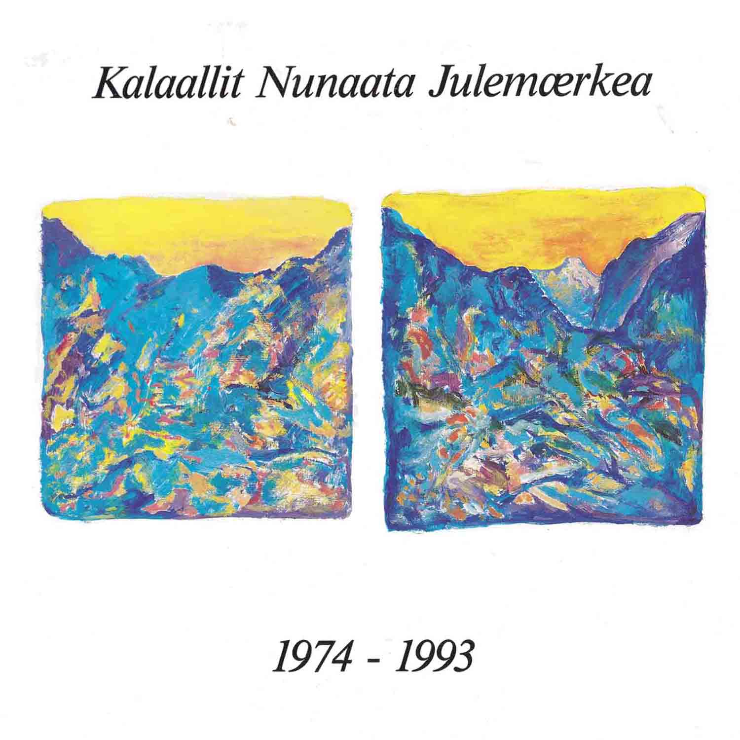 kalaallit nunaata julemærkea - det grønlandske julemærke