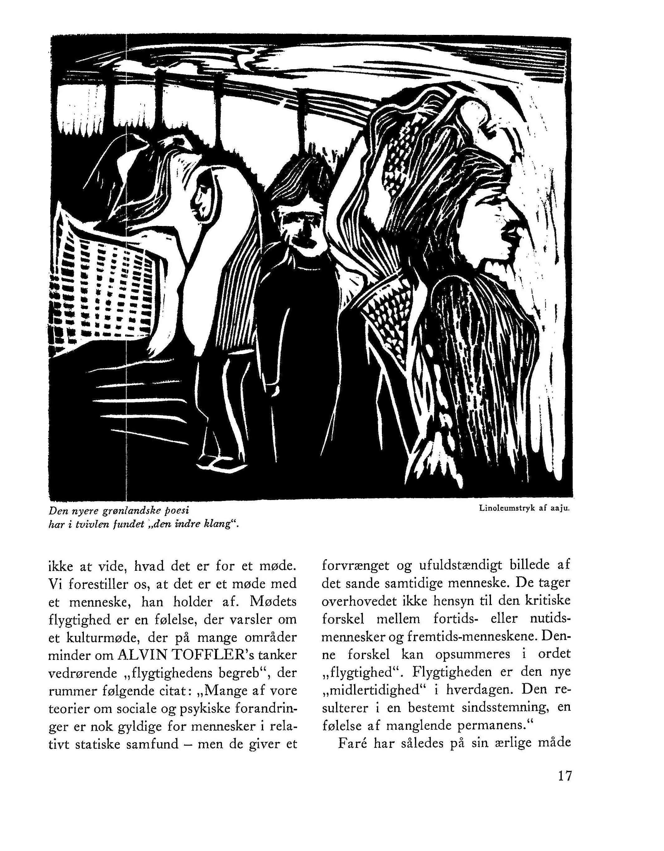 den nyere grønlandske poesi - tidsskriftet grønland, nr 1, 1977