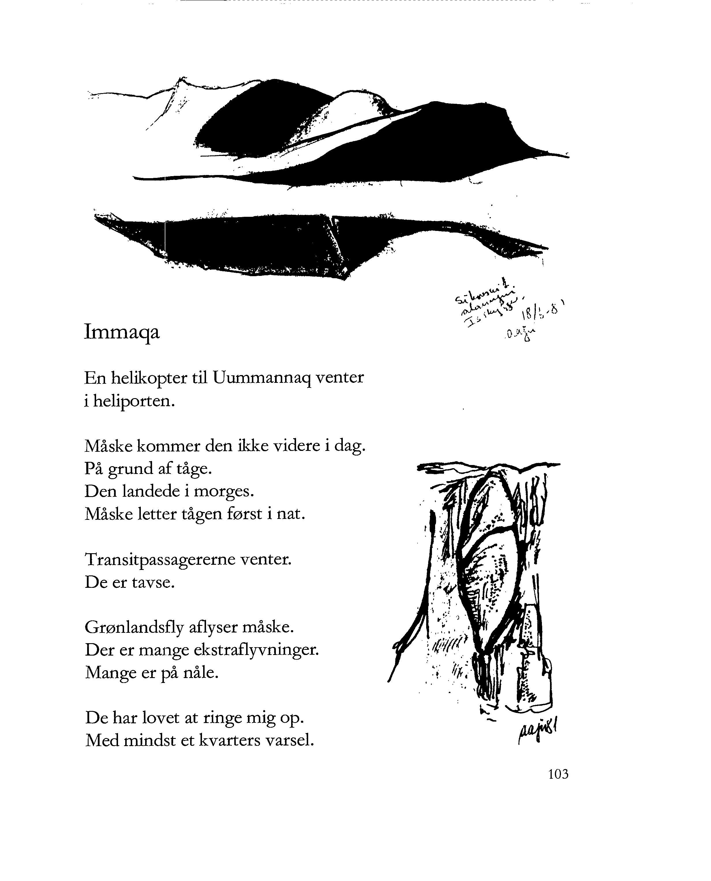 En kunstner på rejse · 2 - Digte og skitser fra nord