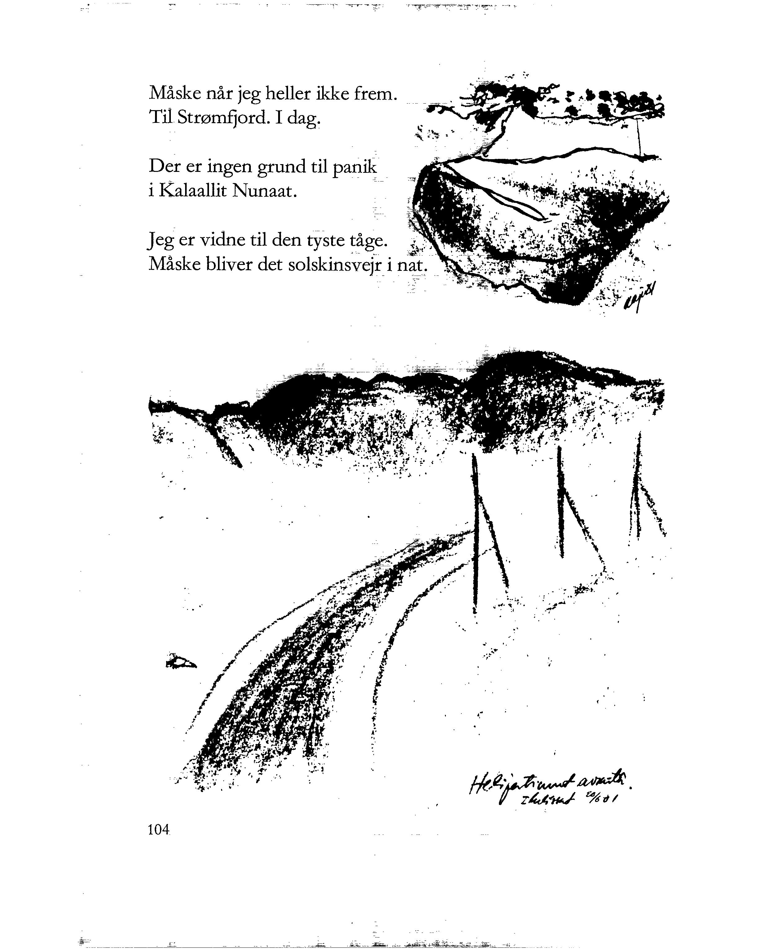 En kunstner på rejse · 2 - Digte og skitser fra nord