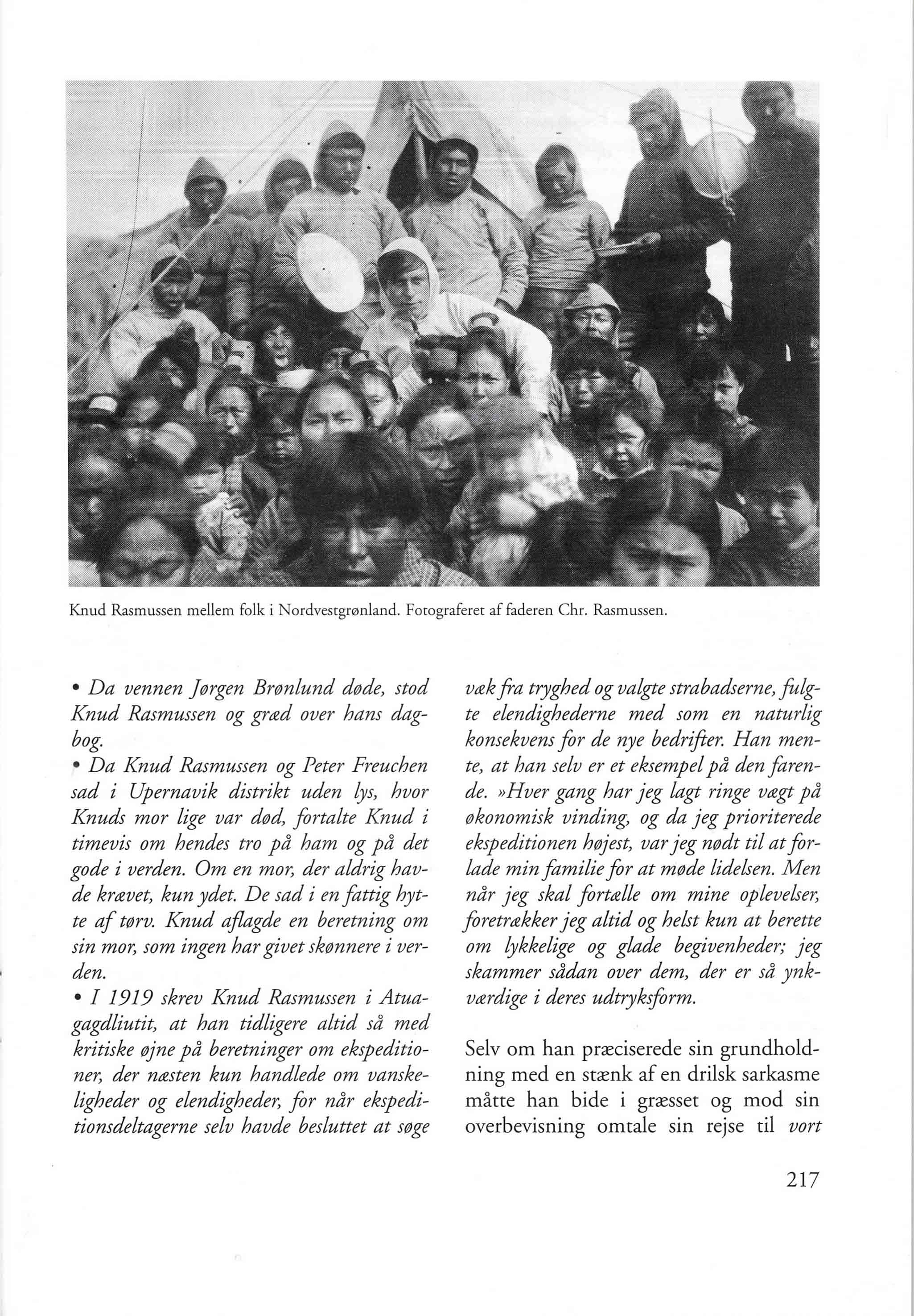 Myten Knud Rasmussen set fra en grønlandsk synsvinkel