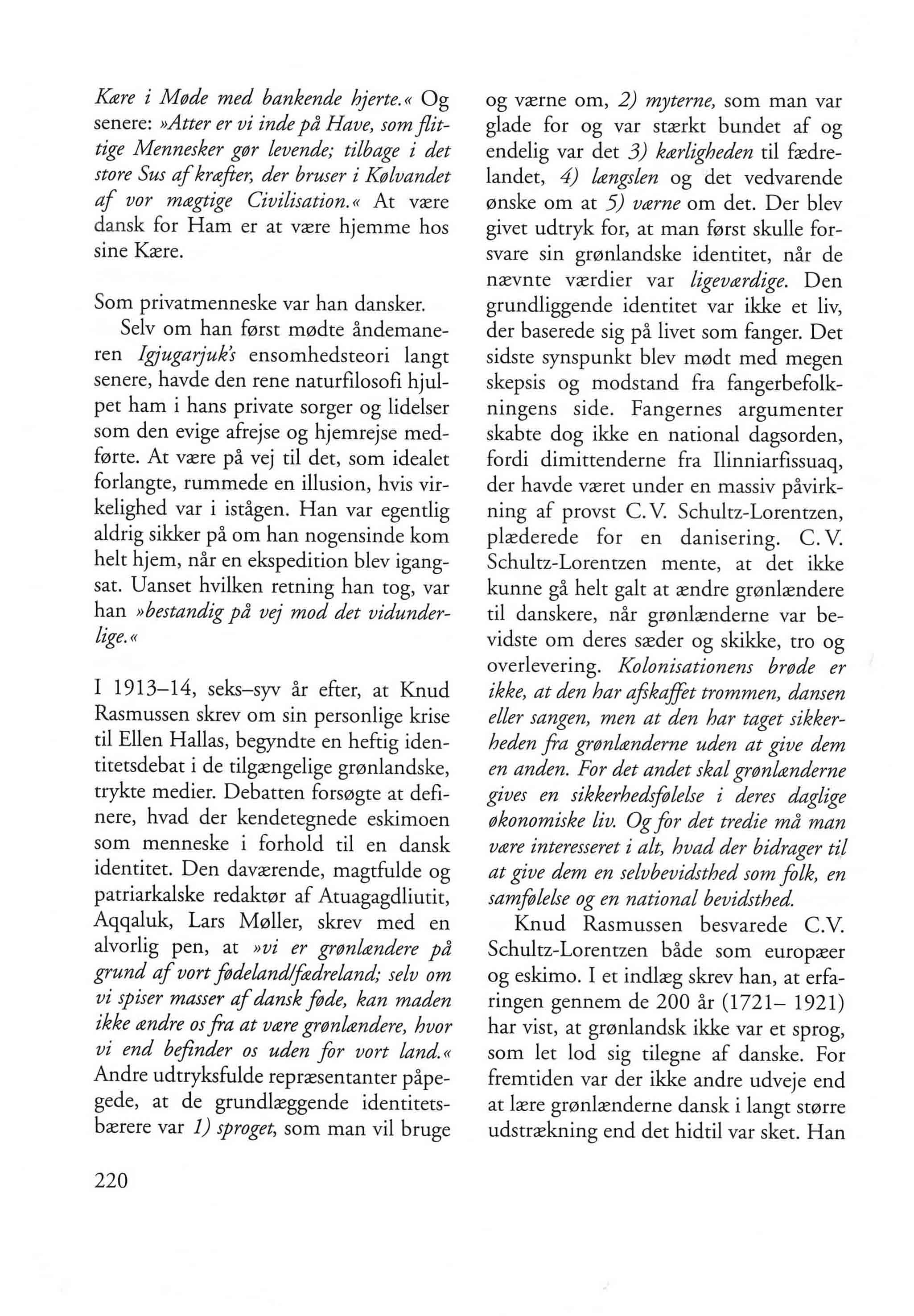 Myten Knud Rasmussen set fra en grønlandsk synsvinkel