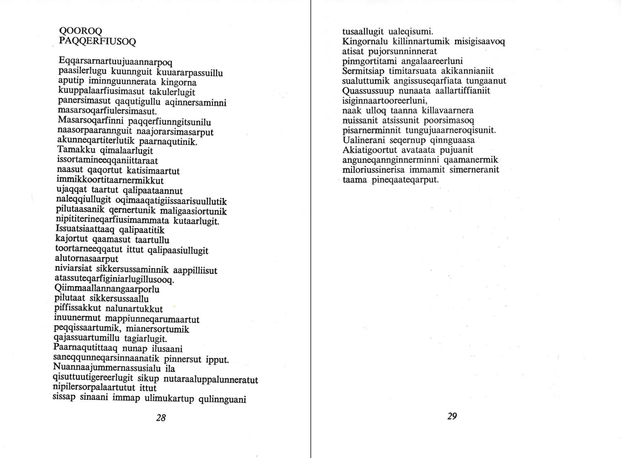 illoqarfimmi / i byen