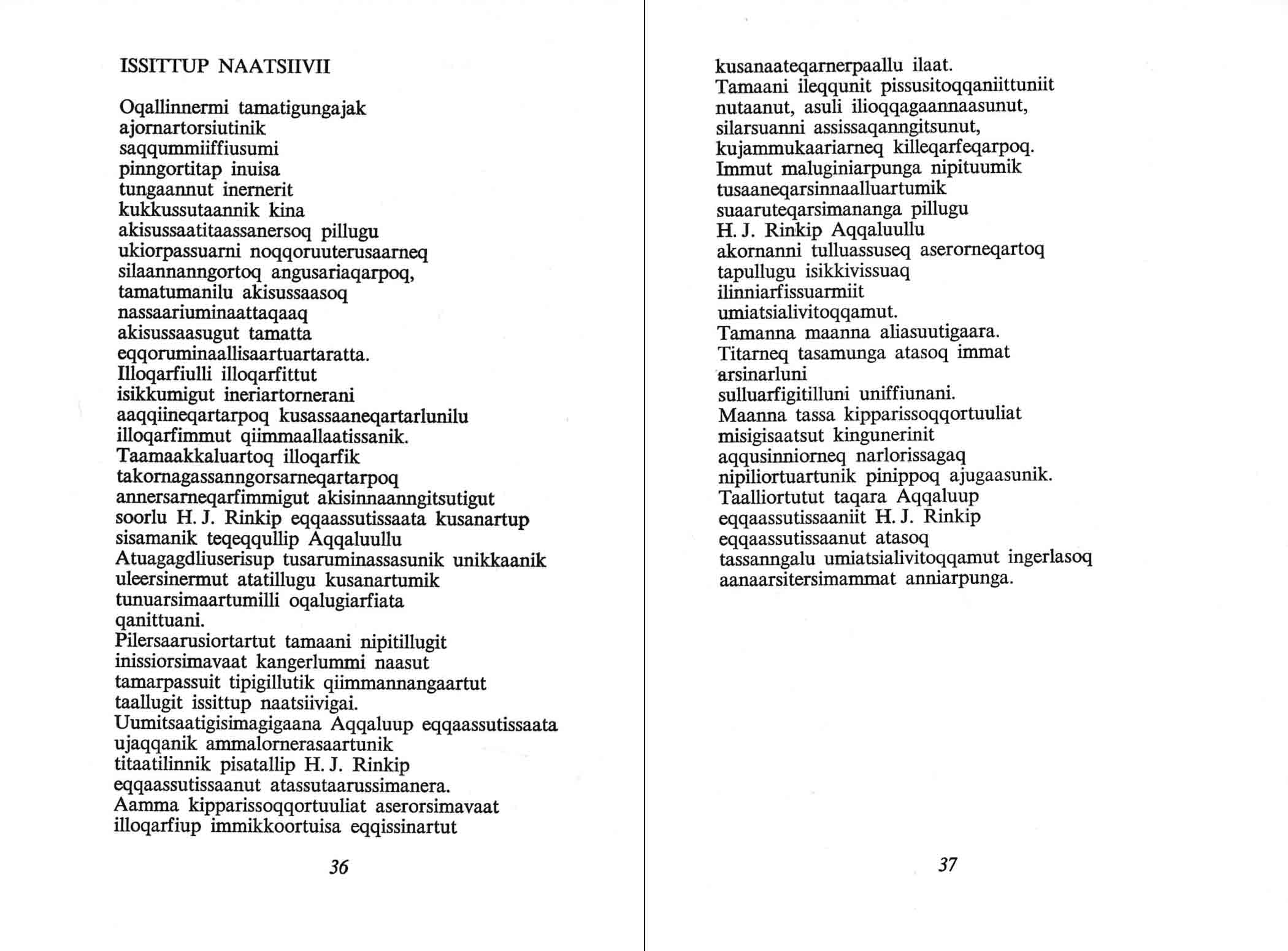 illoqarfimmi / i byen