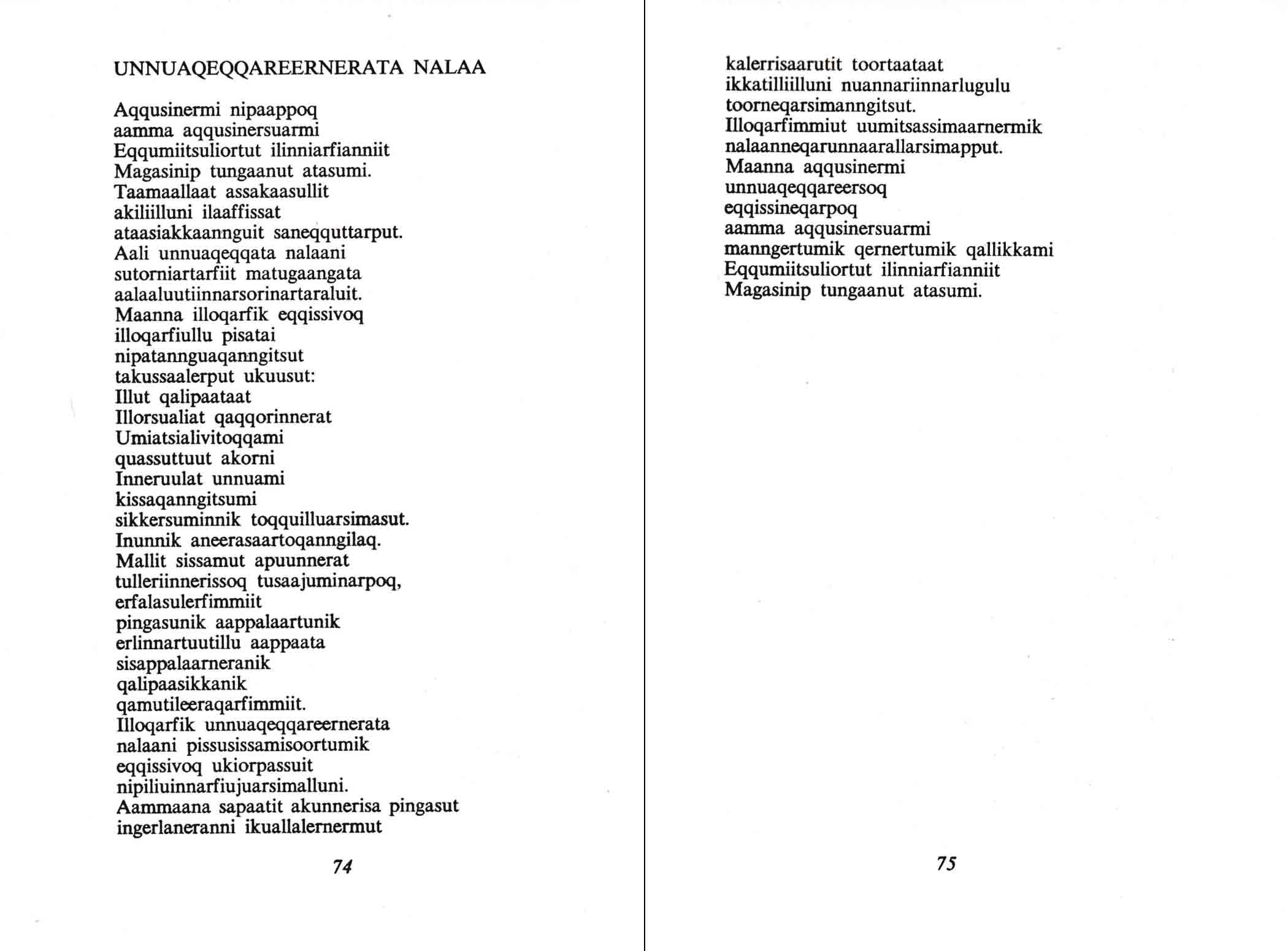 illoqarfimmi / i byen