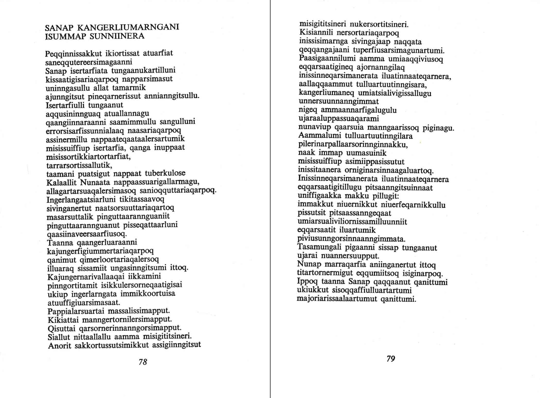 illoqarfimmi / i byen