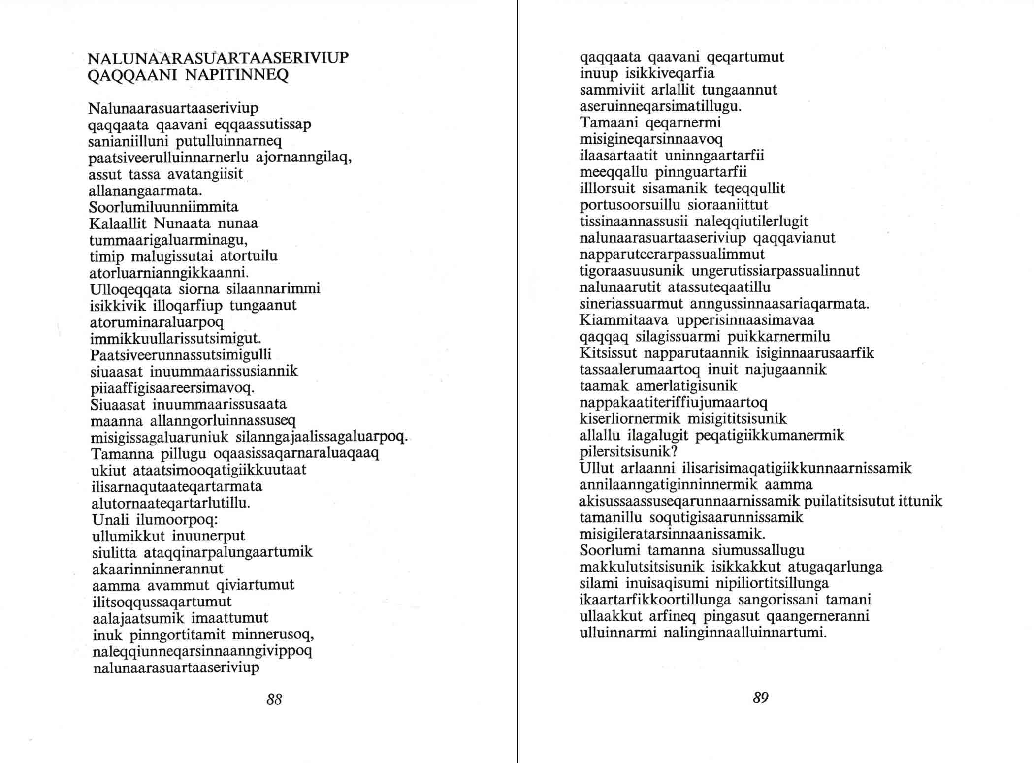 illoqarfimmi / i byen