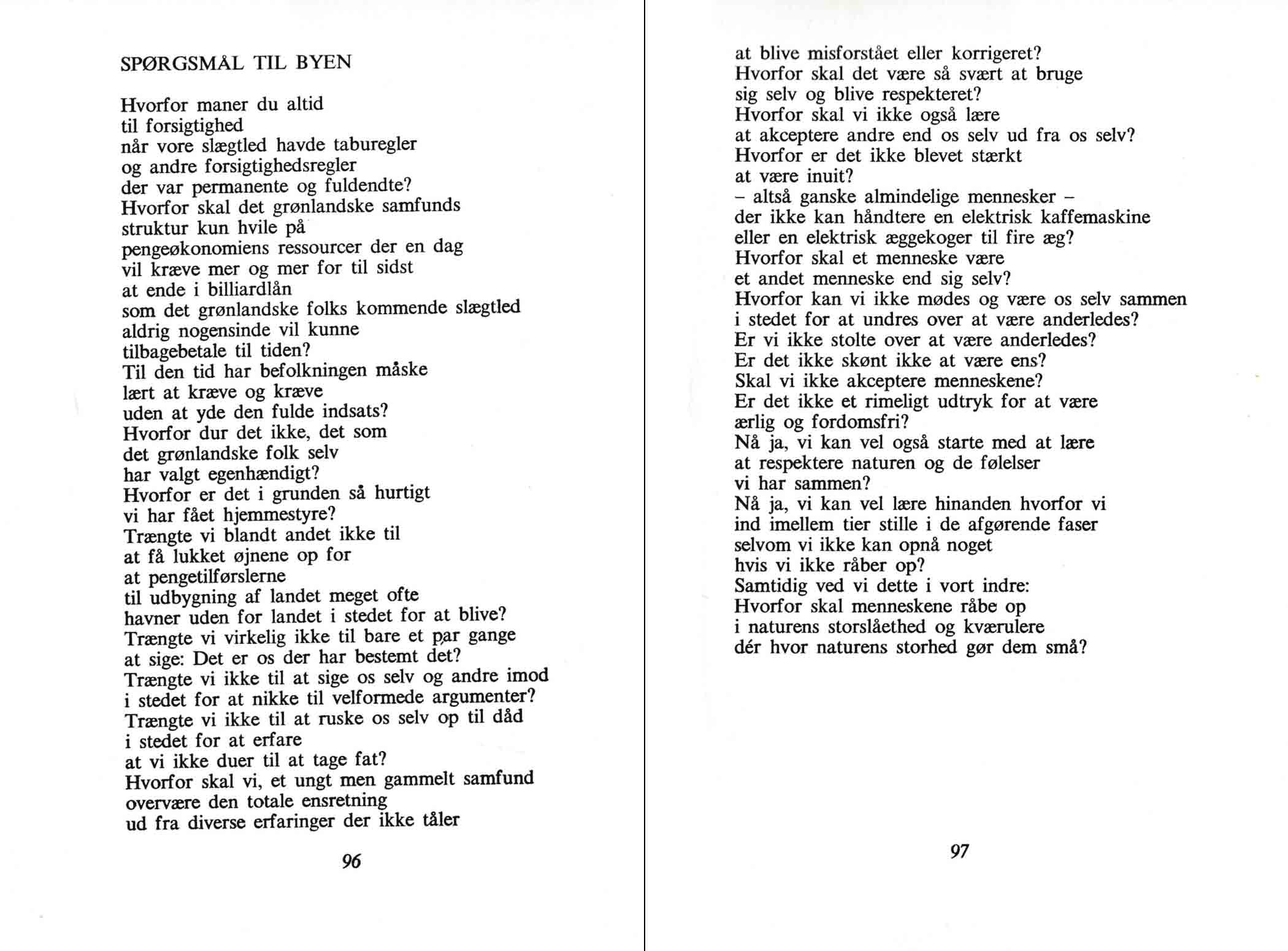 illoqarfimmi / i byen