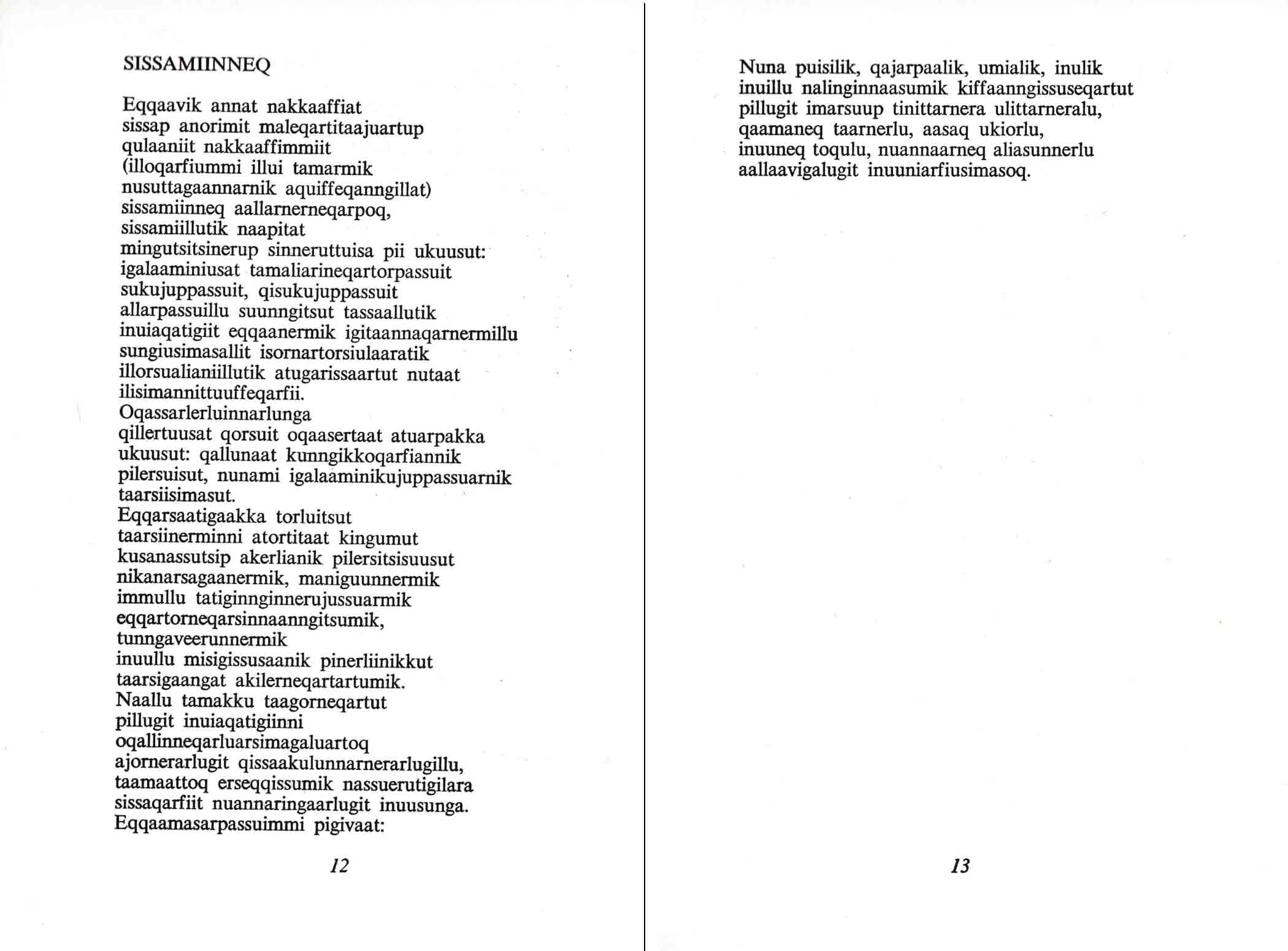 illoqarfimmi / i byen