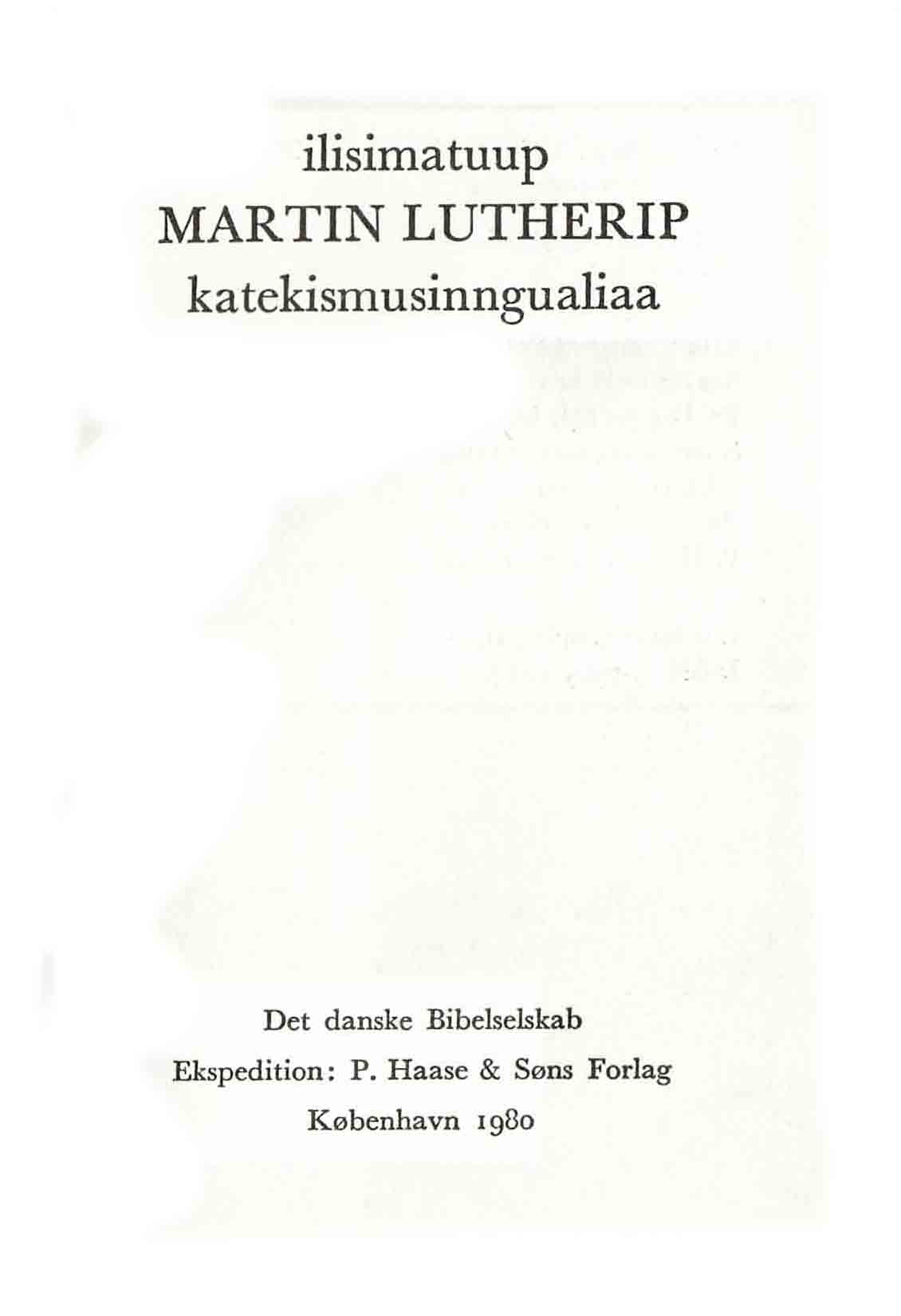 Den lille katekismus
