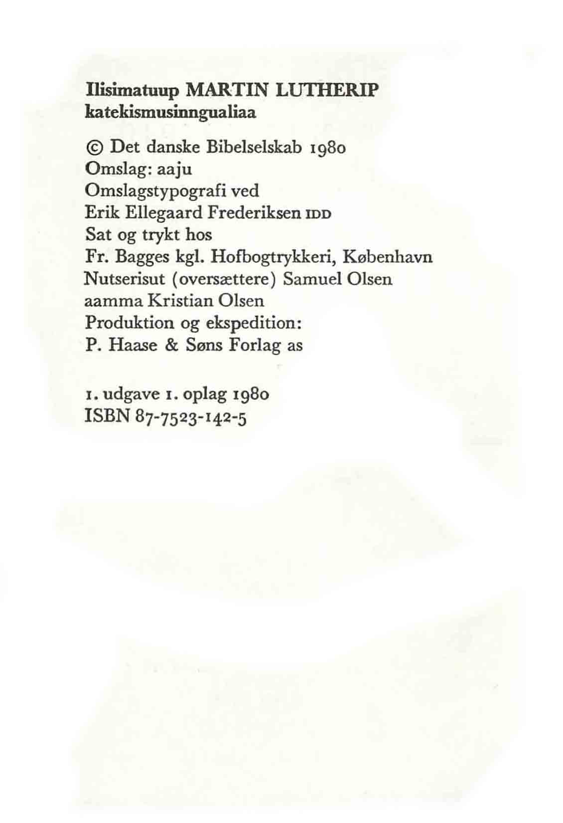 Den lille katekismus