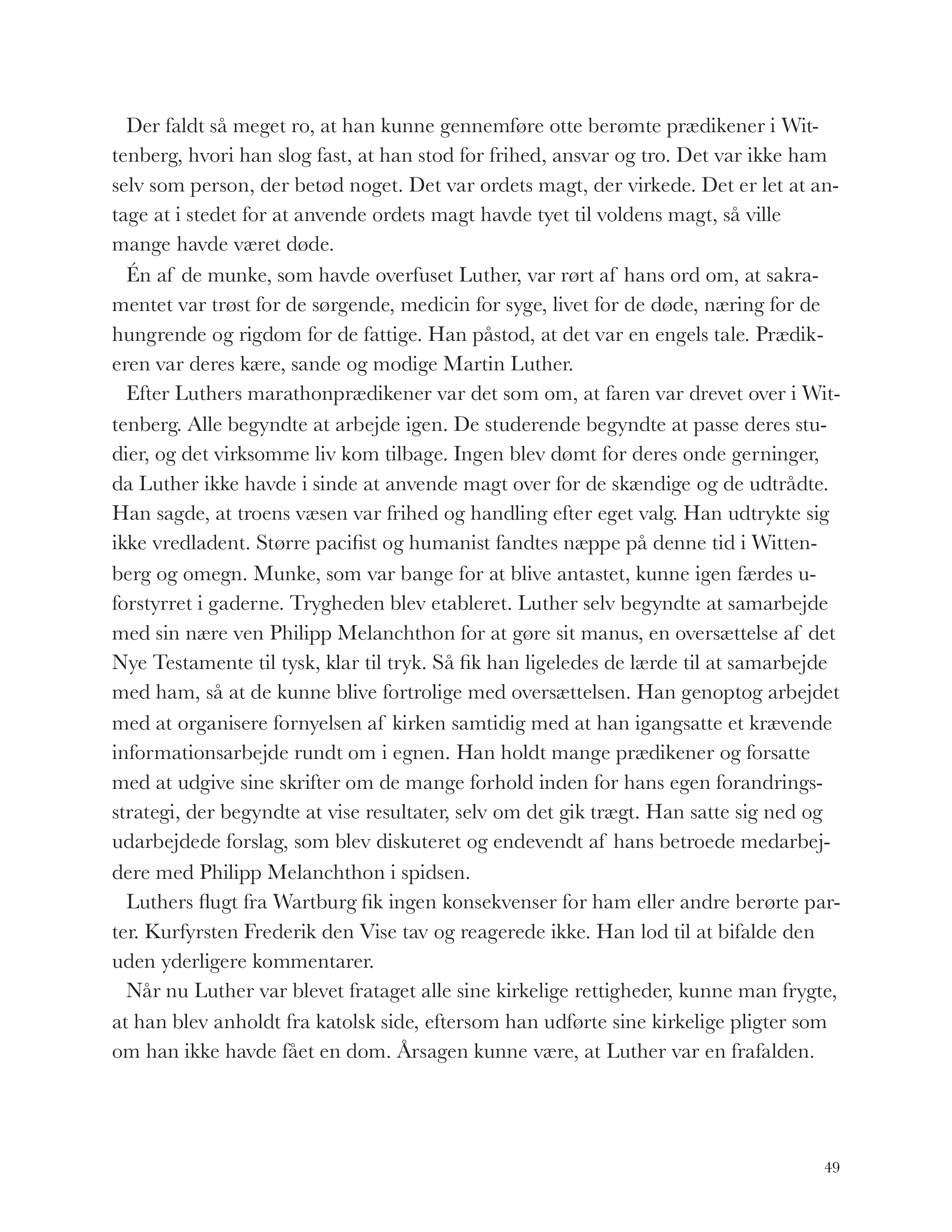 ordets magt - martin luther