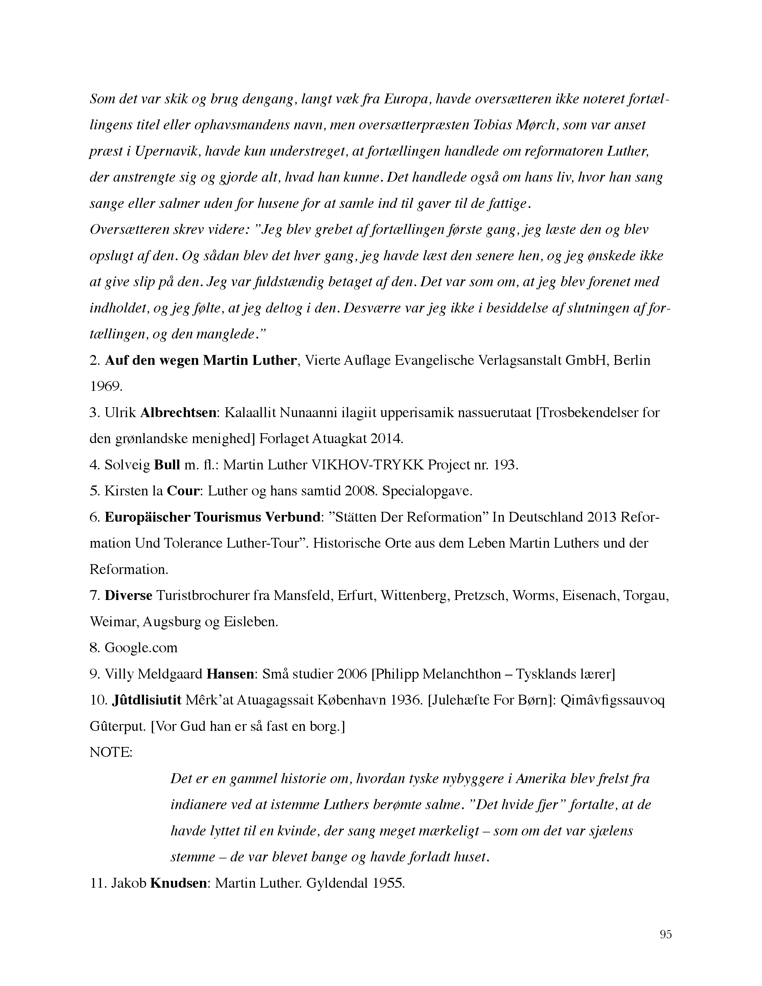 ordets magt - martin luther