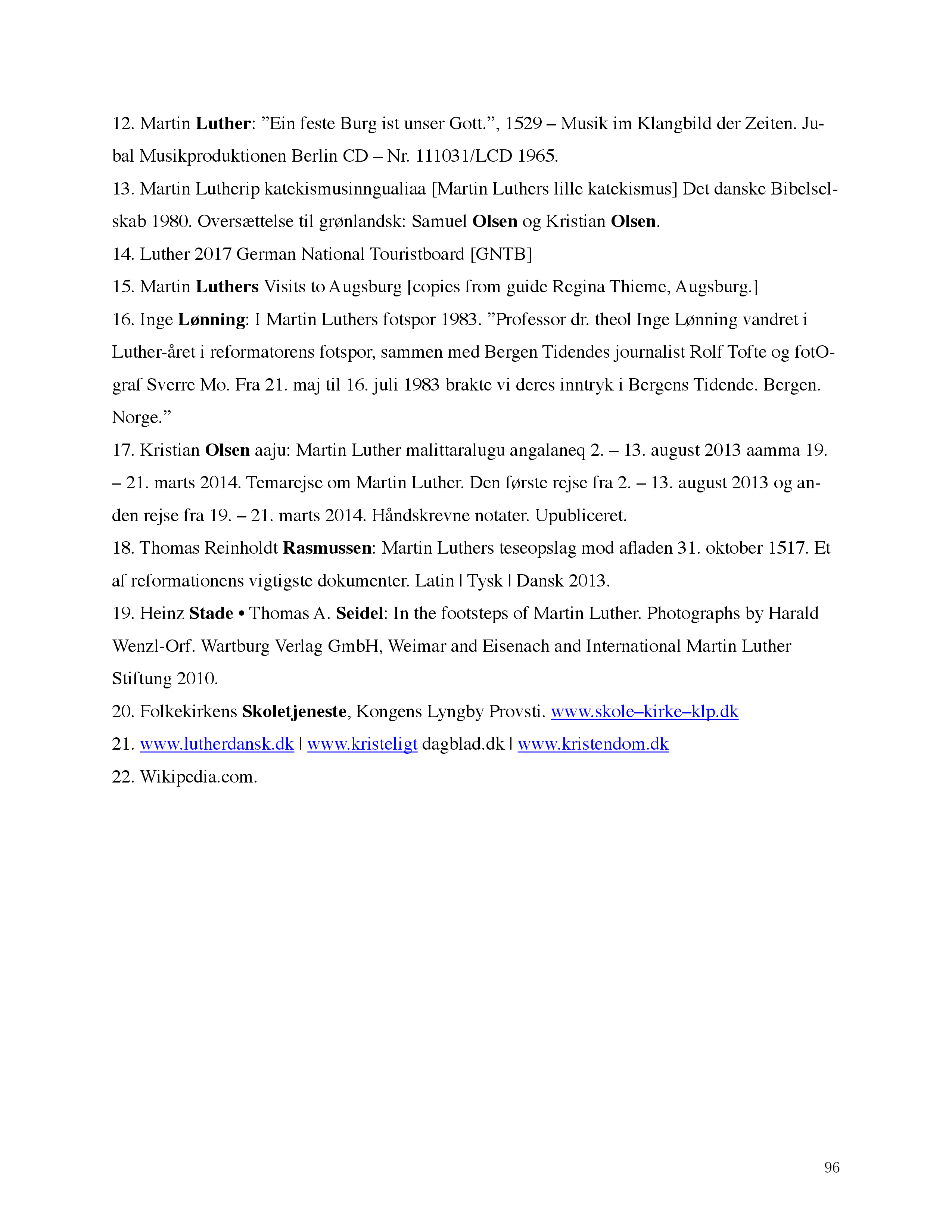 ordets magt - martin luther