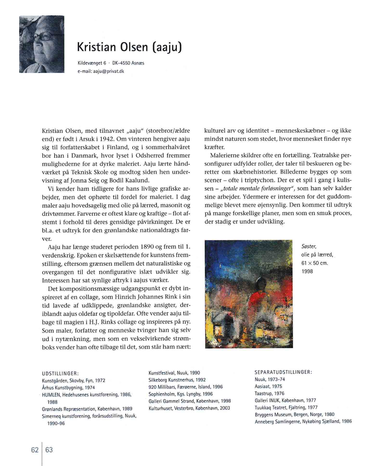 grønlandske nutidskunstnere