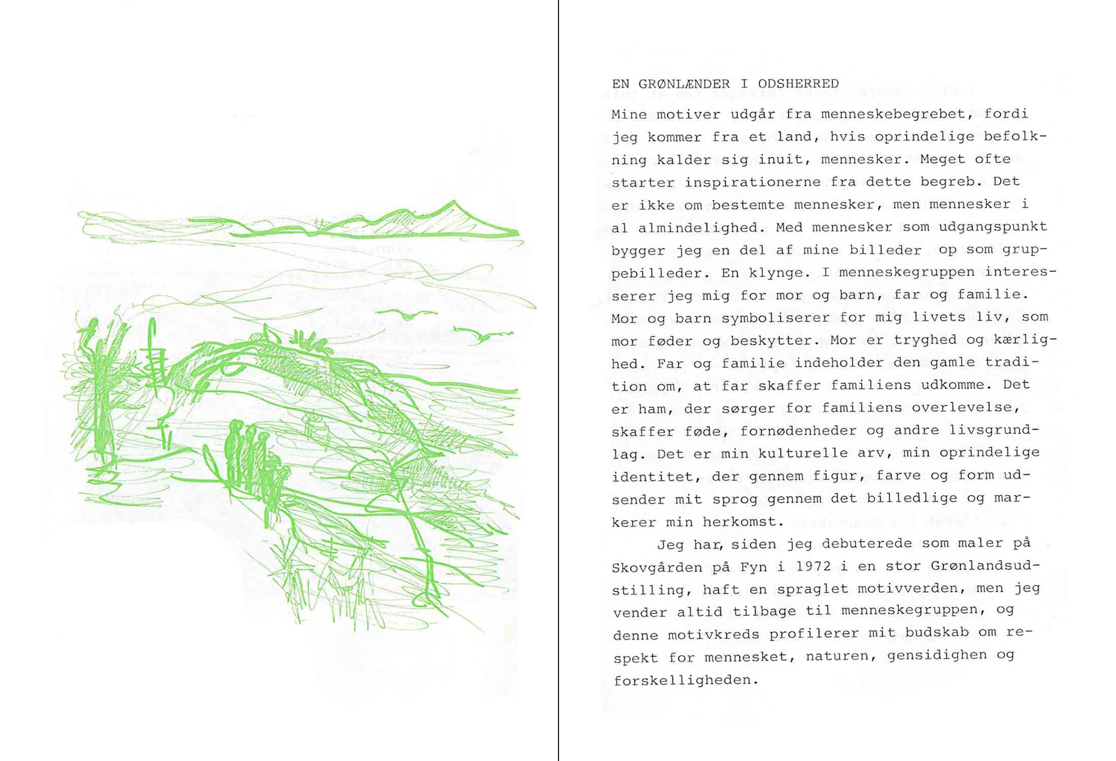 en grønlænder i odsherred