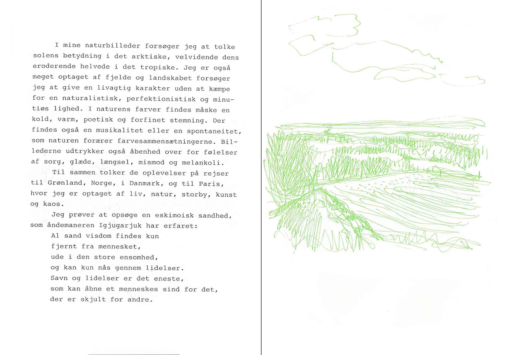 en grønlænder i odsherred