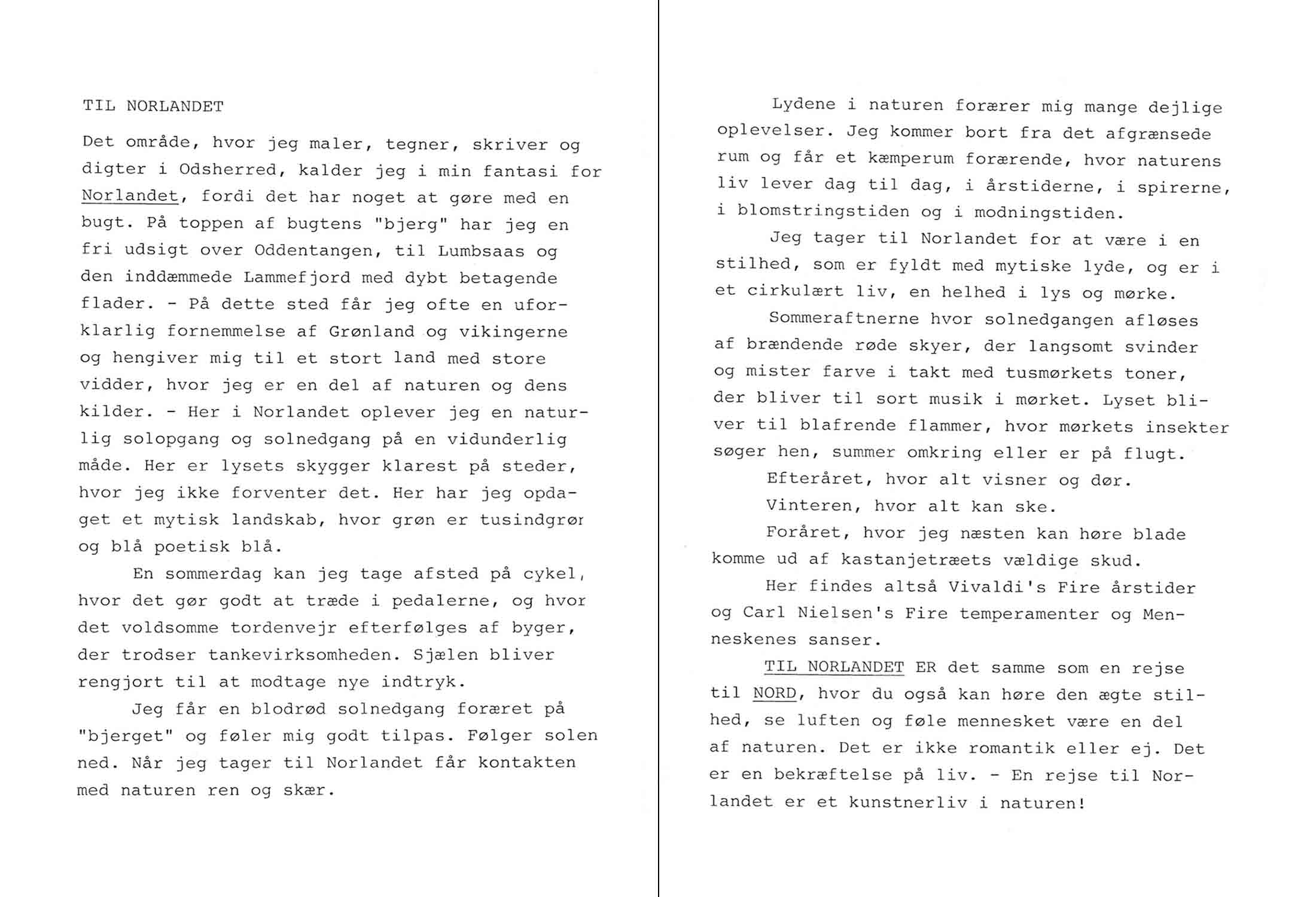 en grønlænder i odsherred