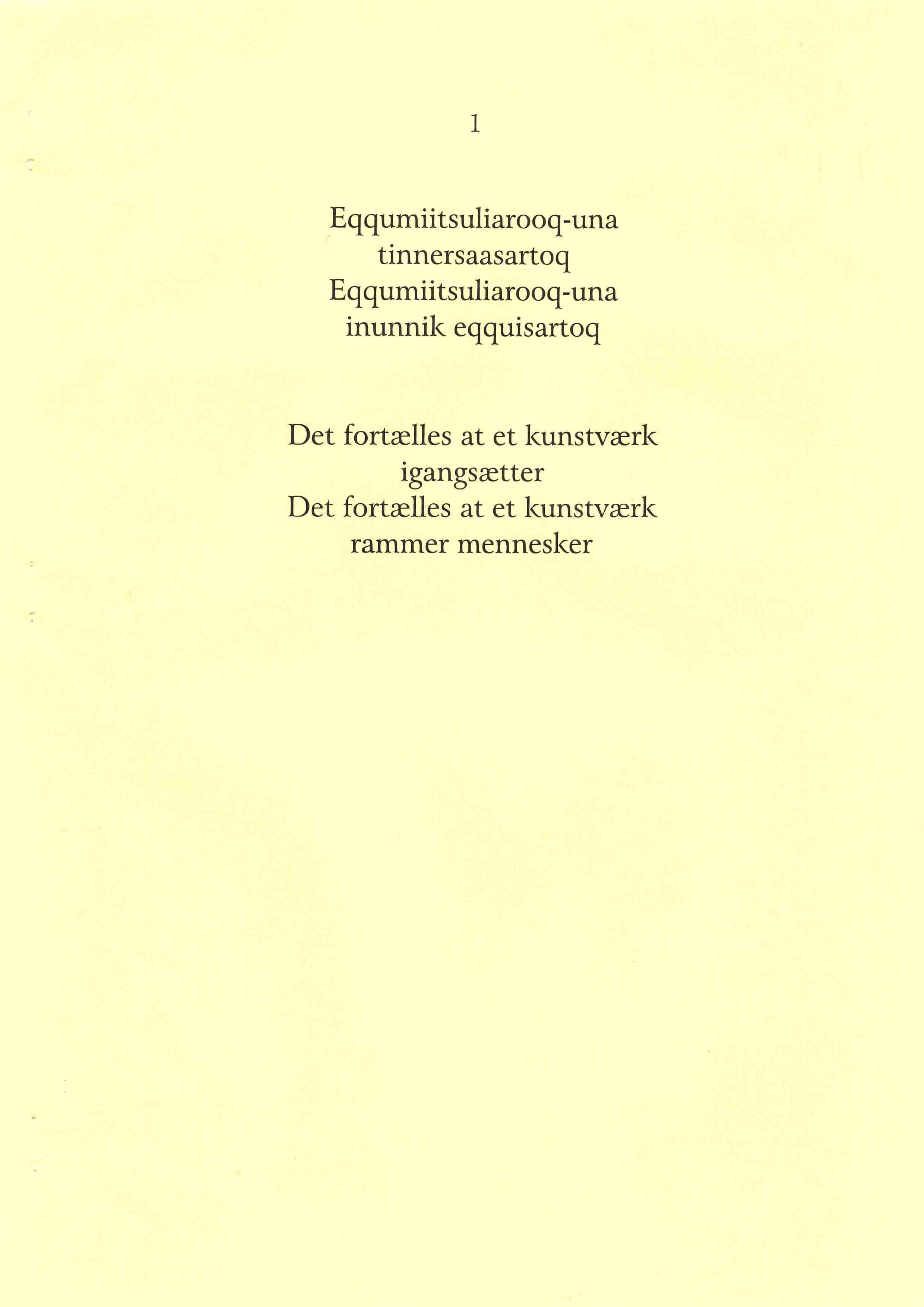 Oqaatsit titarneri - Ordlinier
