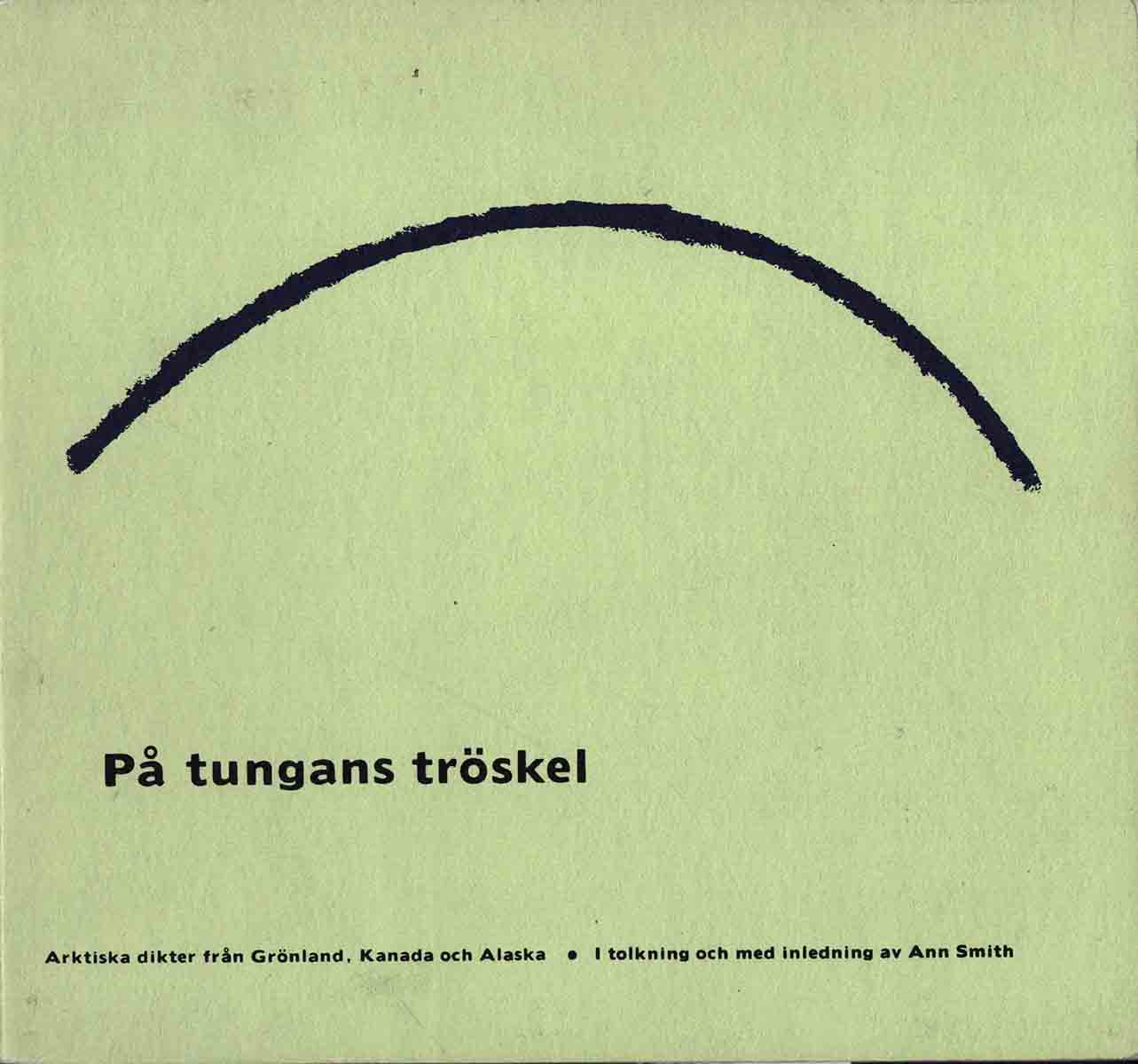 På tungans tröskel - forside