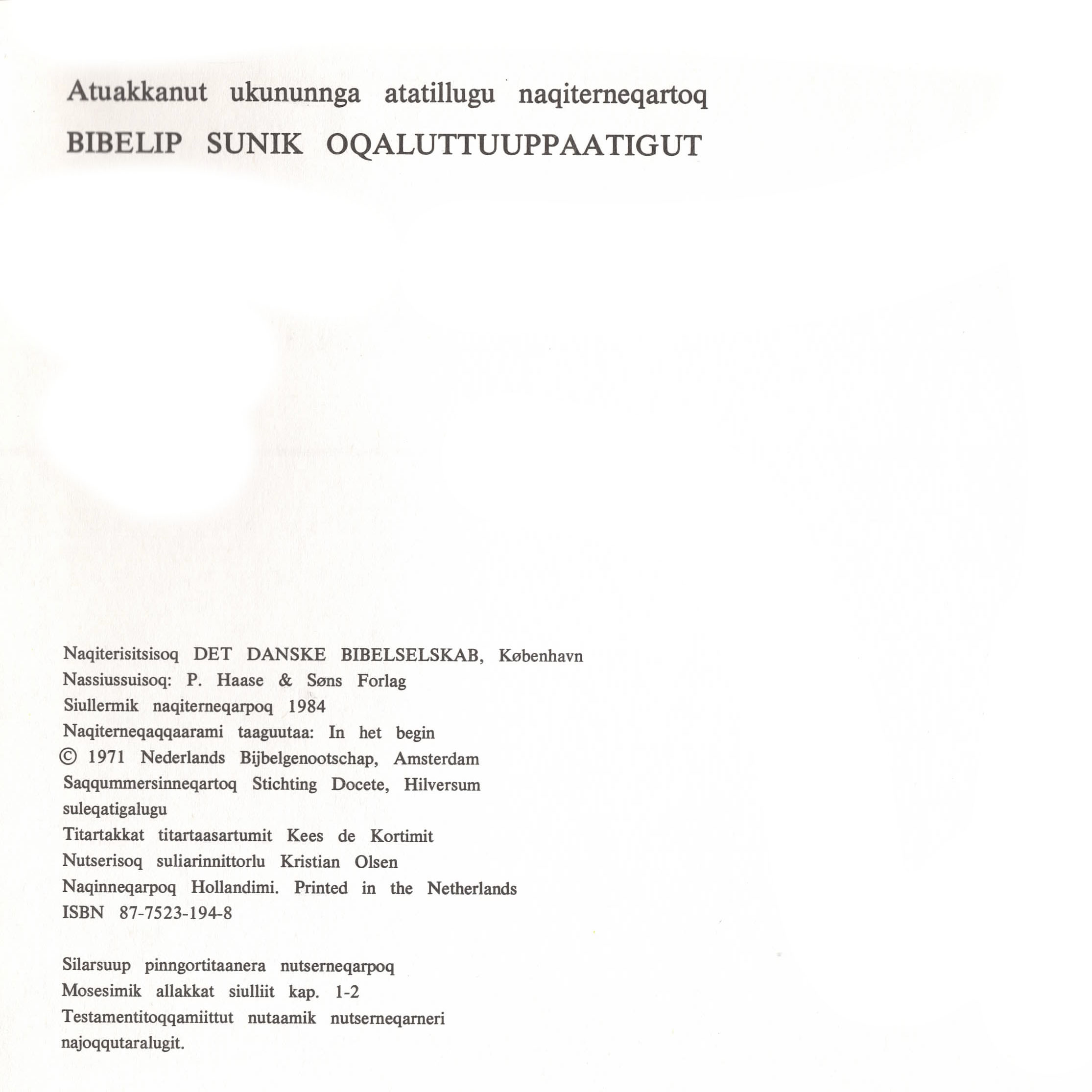 silarsuup pinngortitaanera