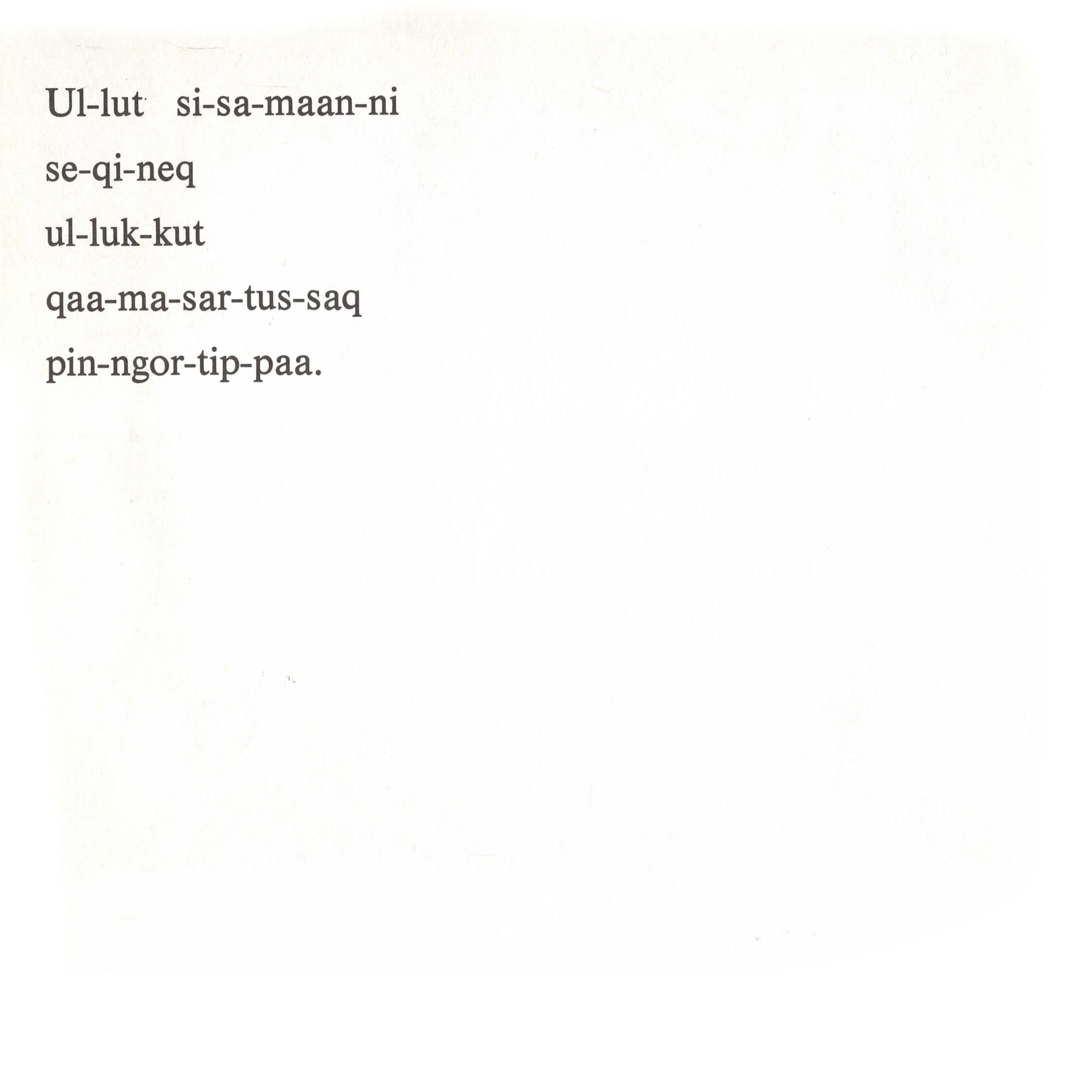 silarsuup pinngortitaanera