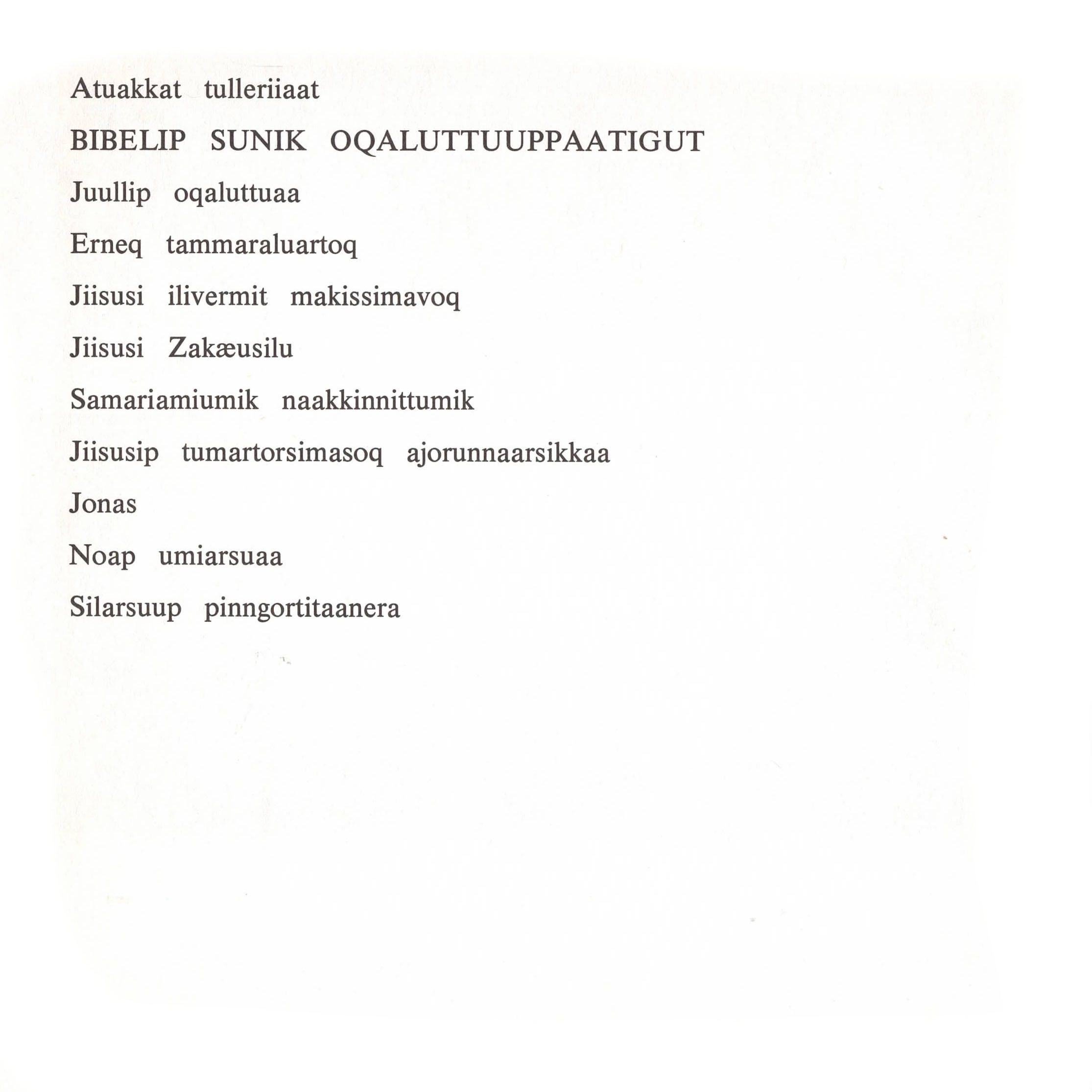 silarsuup pinngortitaanera