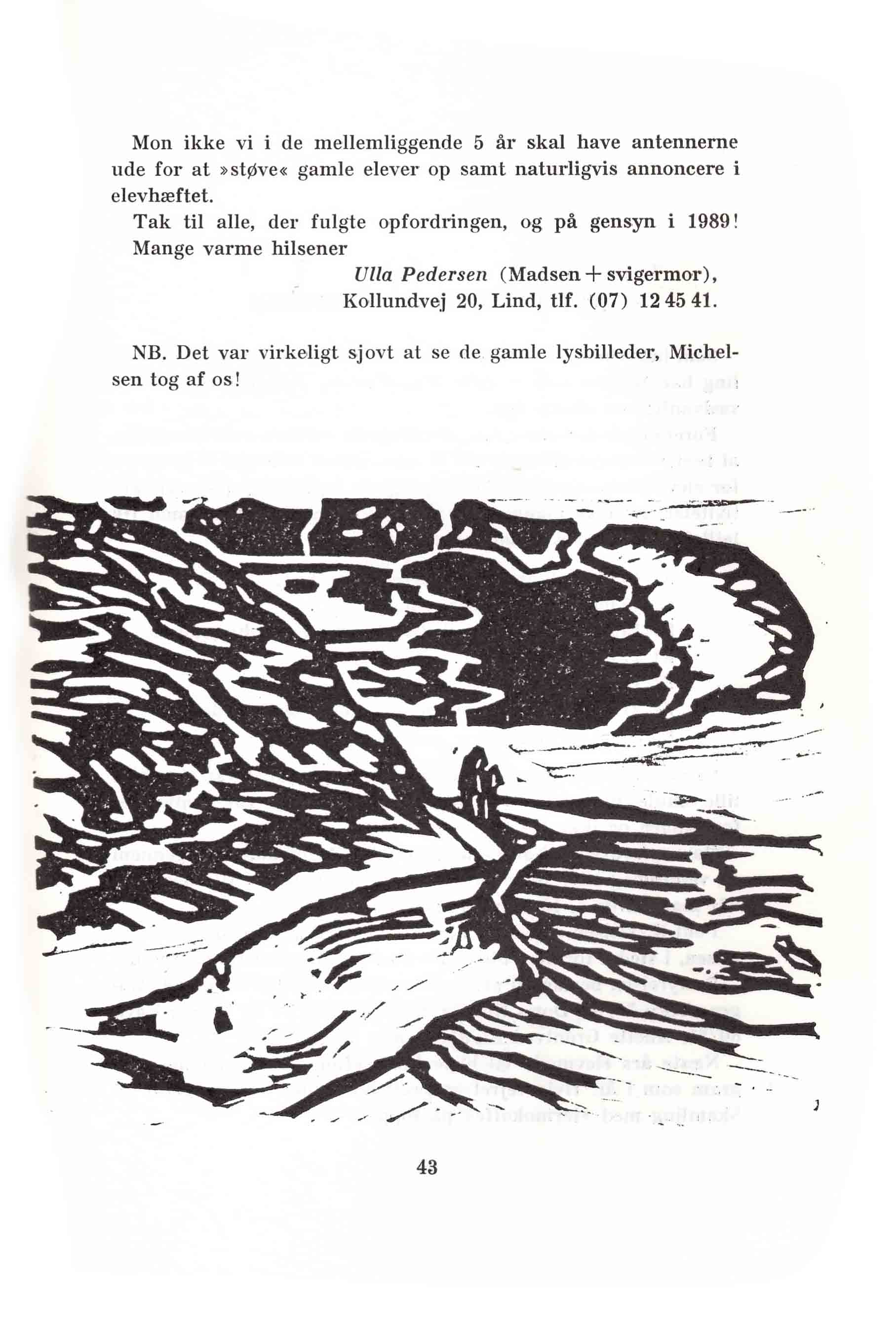 Skamlingsbanke Ungdomsskole 1984