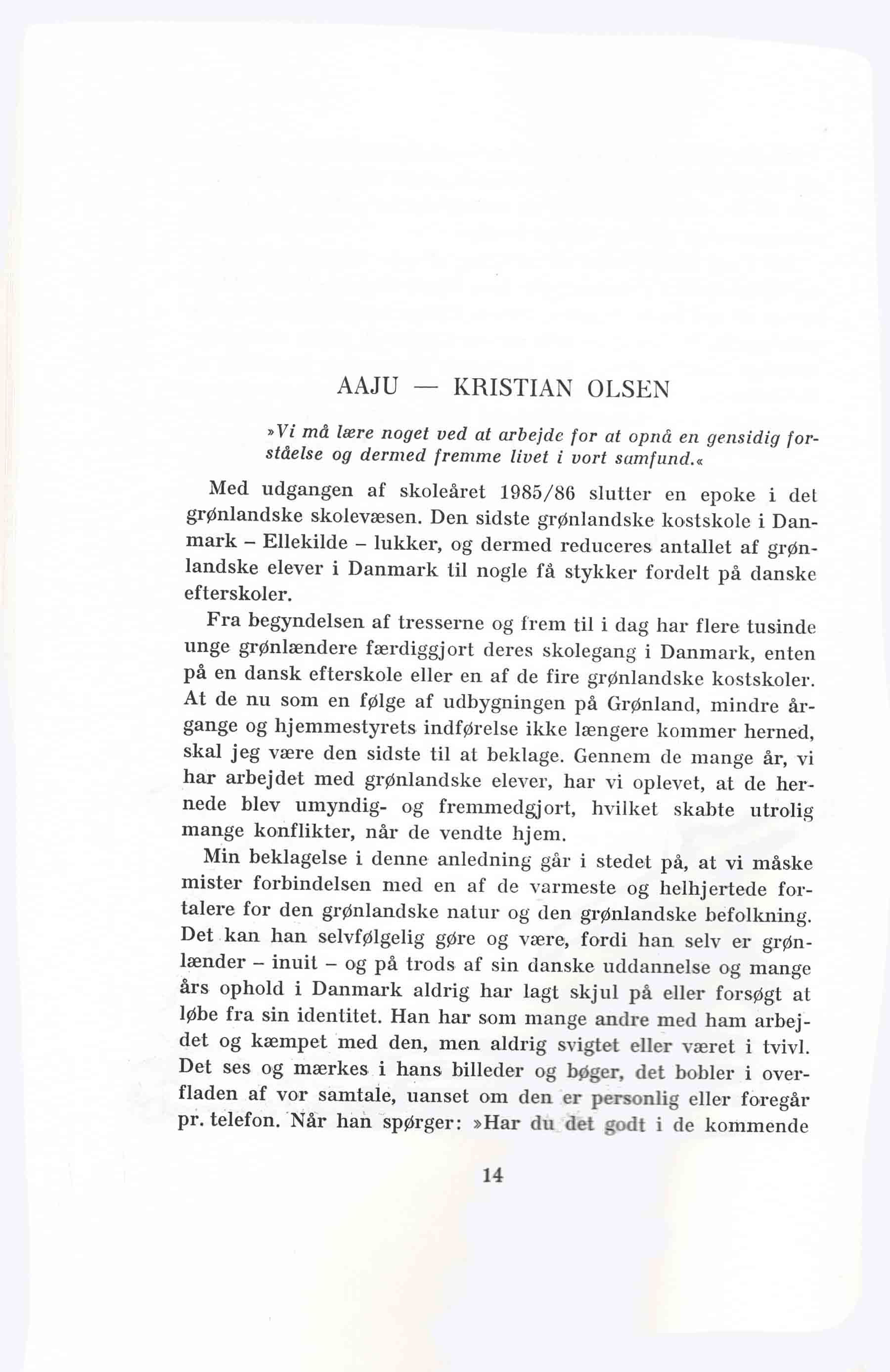 Skamlingsbanke Efterskole 1985