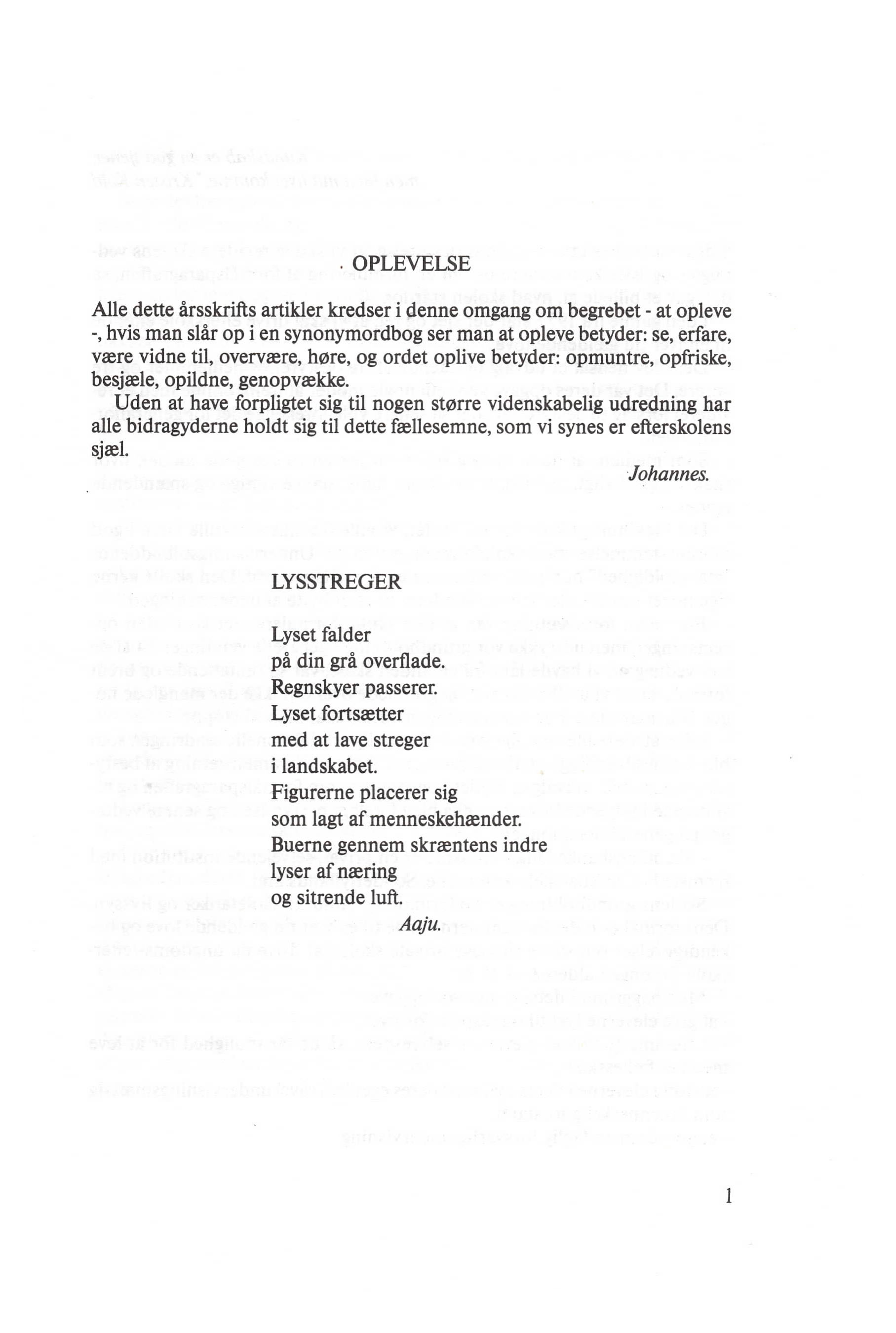 Skamlingsbanke Ungdomsskole 1988-89