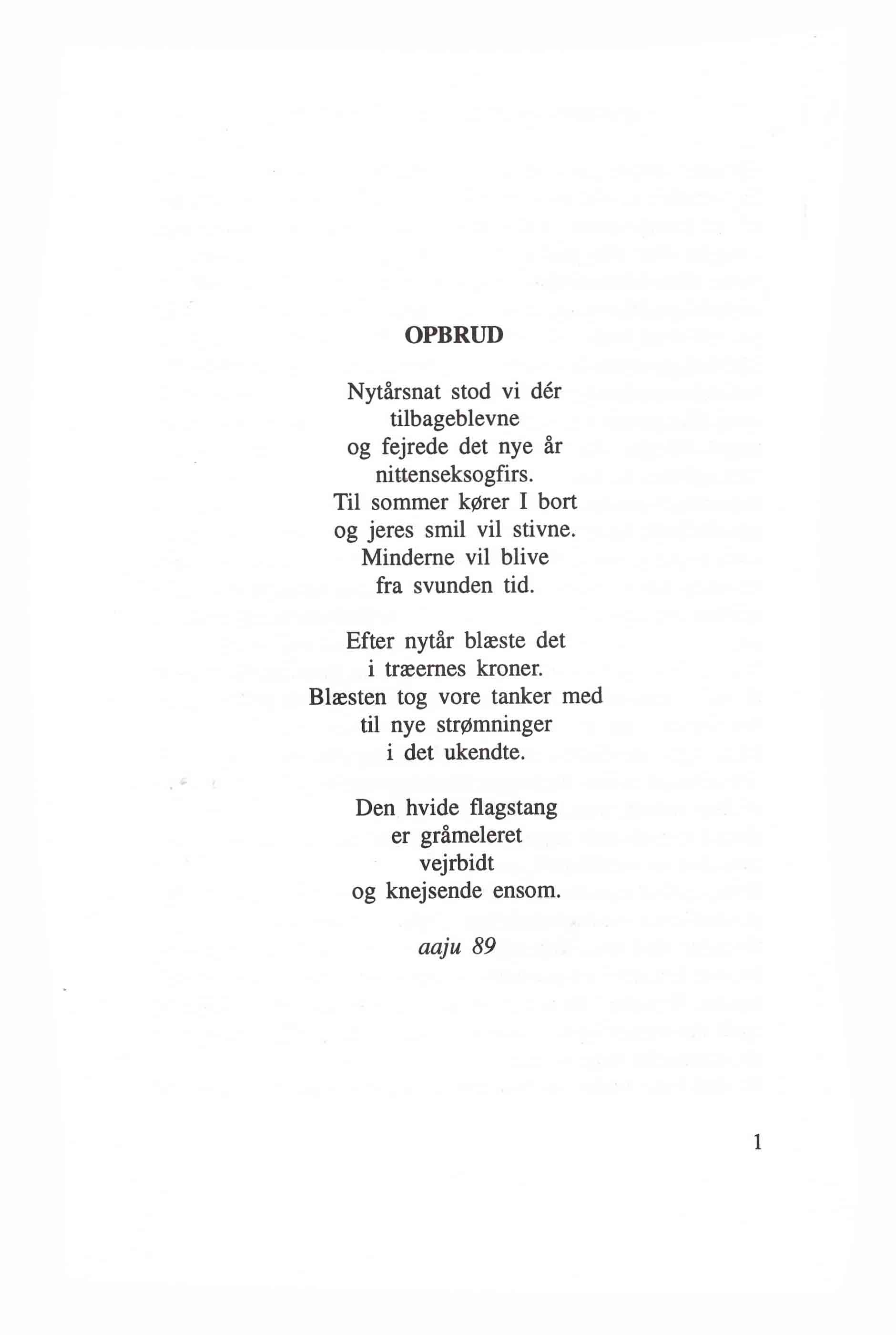 Skamlingsbanke Ungdomsskole 1992