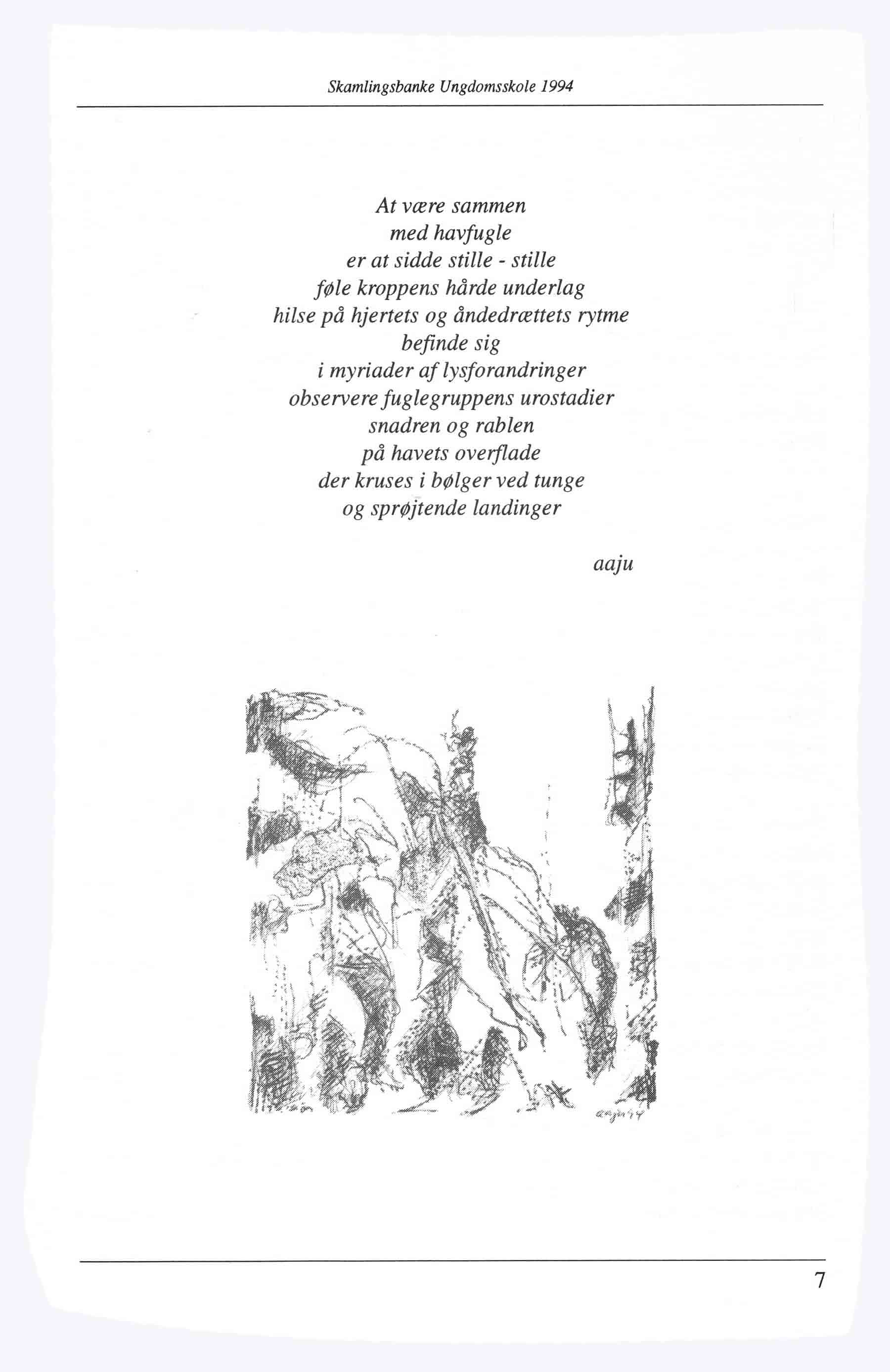 Skamlingsbanke Efterskole 1994