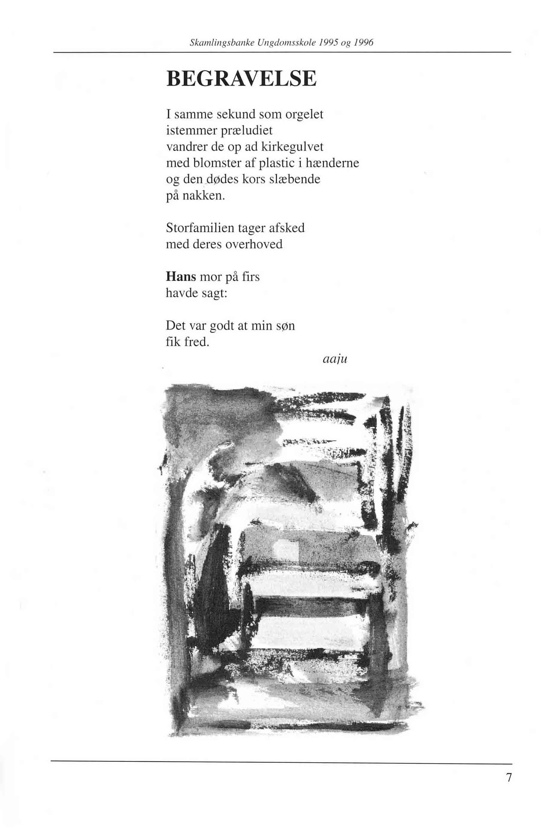 Skamlingsbanke ungdomsskole 95-96