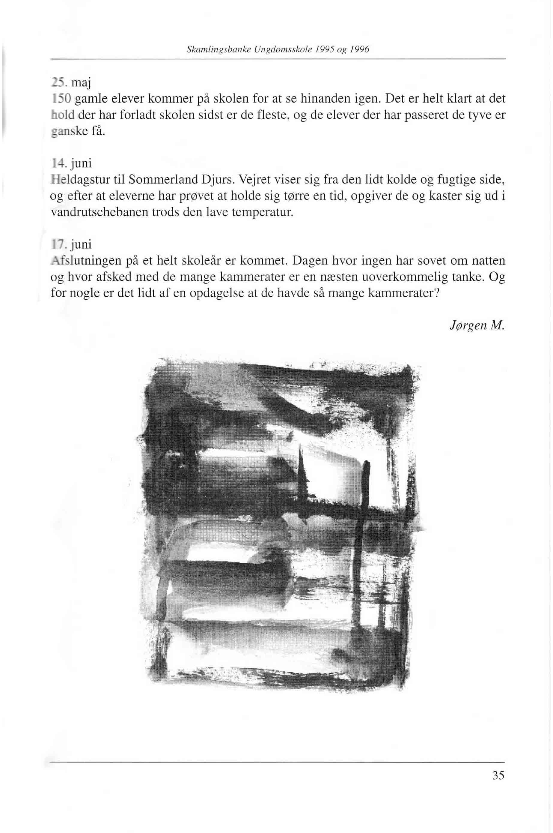 Skamlingsbanke ungdomsskole 95-96