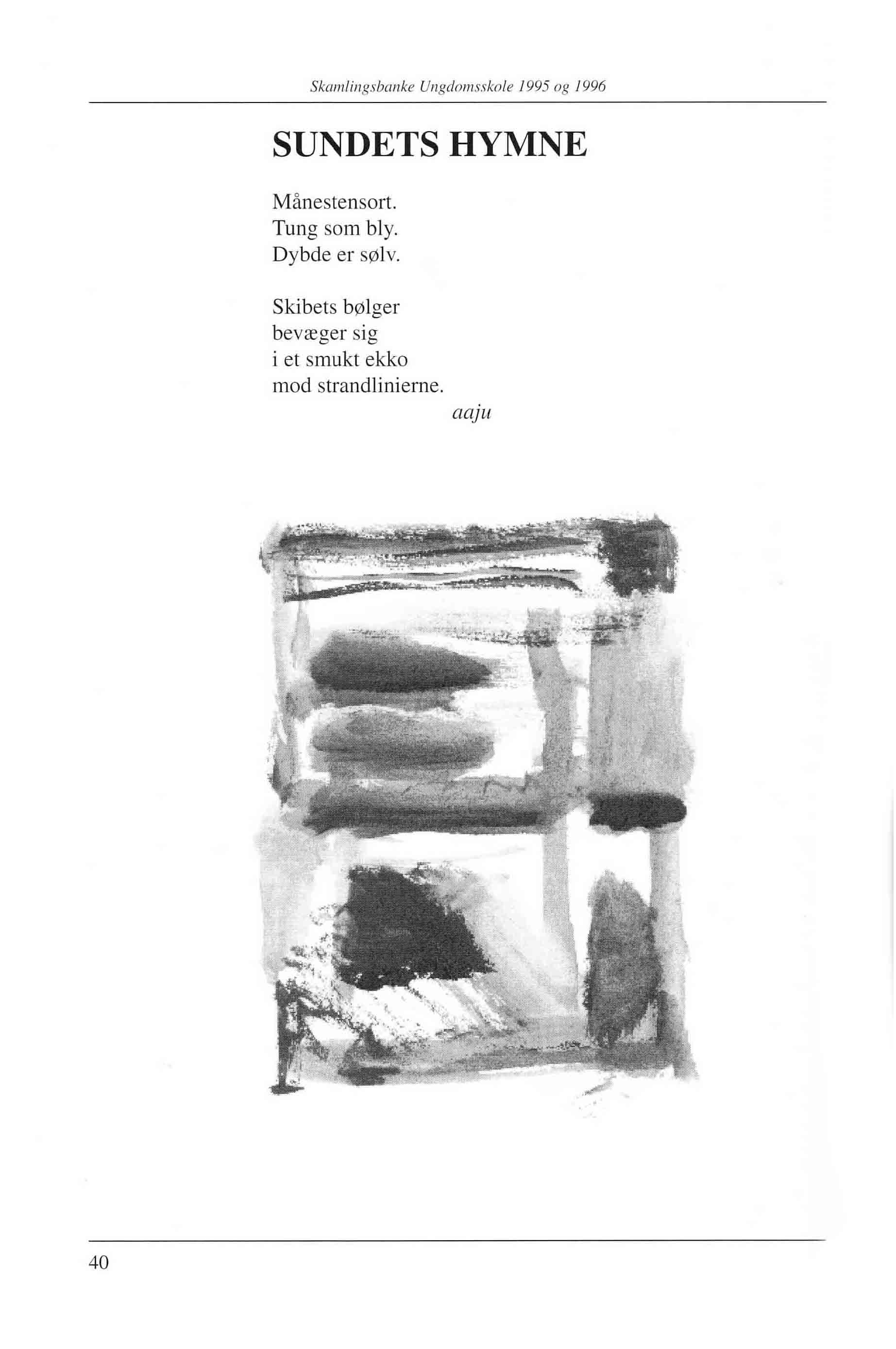 Skamlingsbanke ungdomsskole 95-96