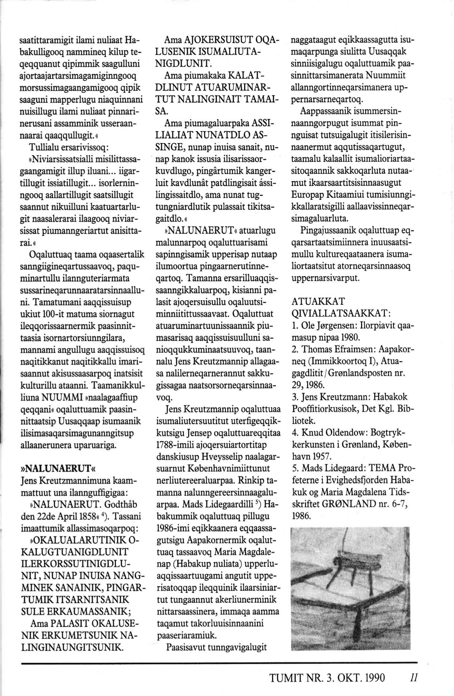 tumit 1991 · 3 - oqaluttuaq kulturilu