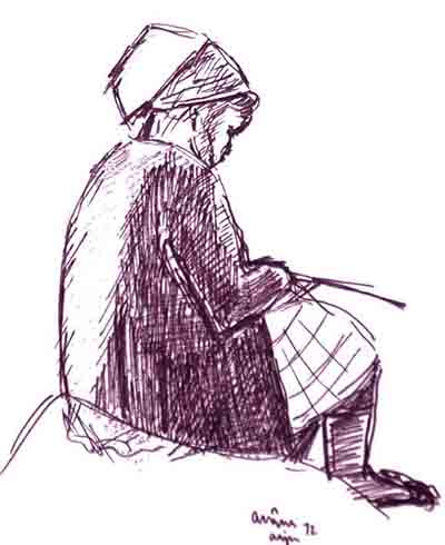 sofia thora olsen - skitse