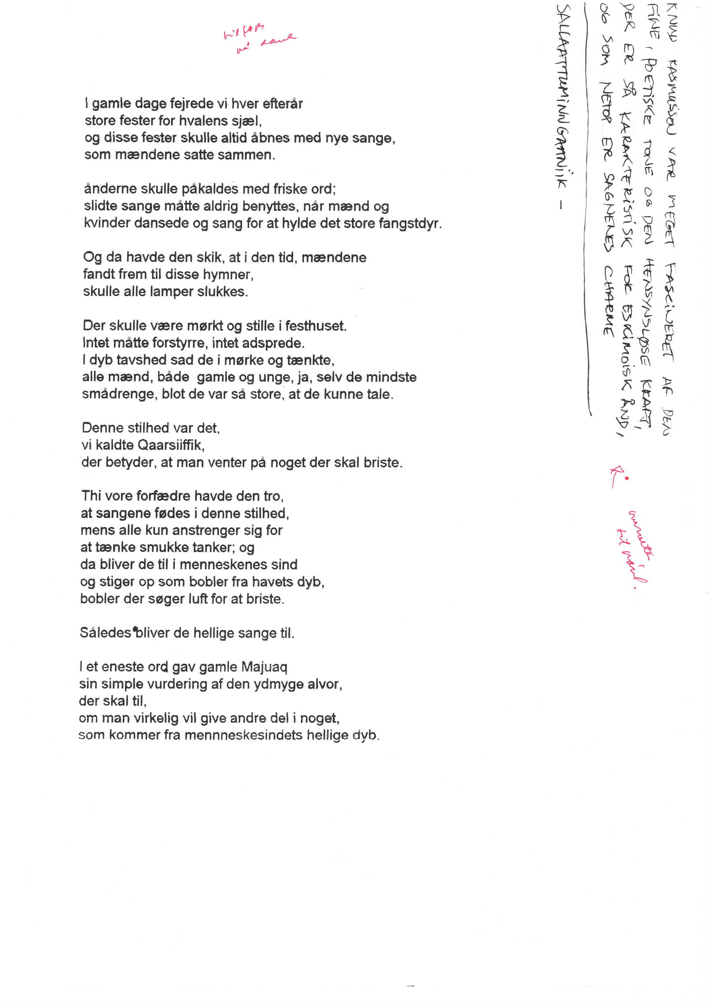 arferup tarnaata meerai / børn af hvalens sjæl