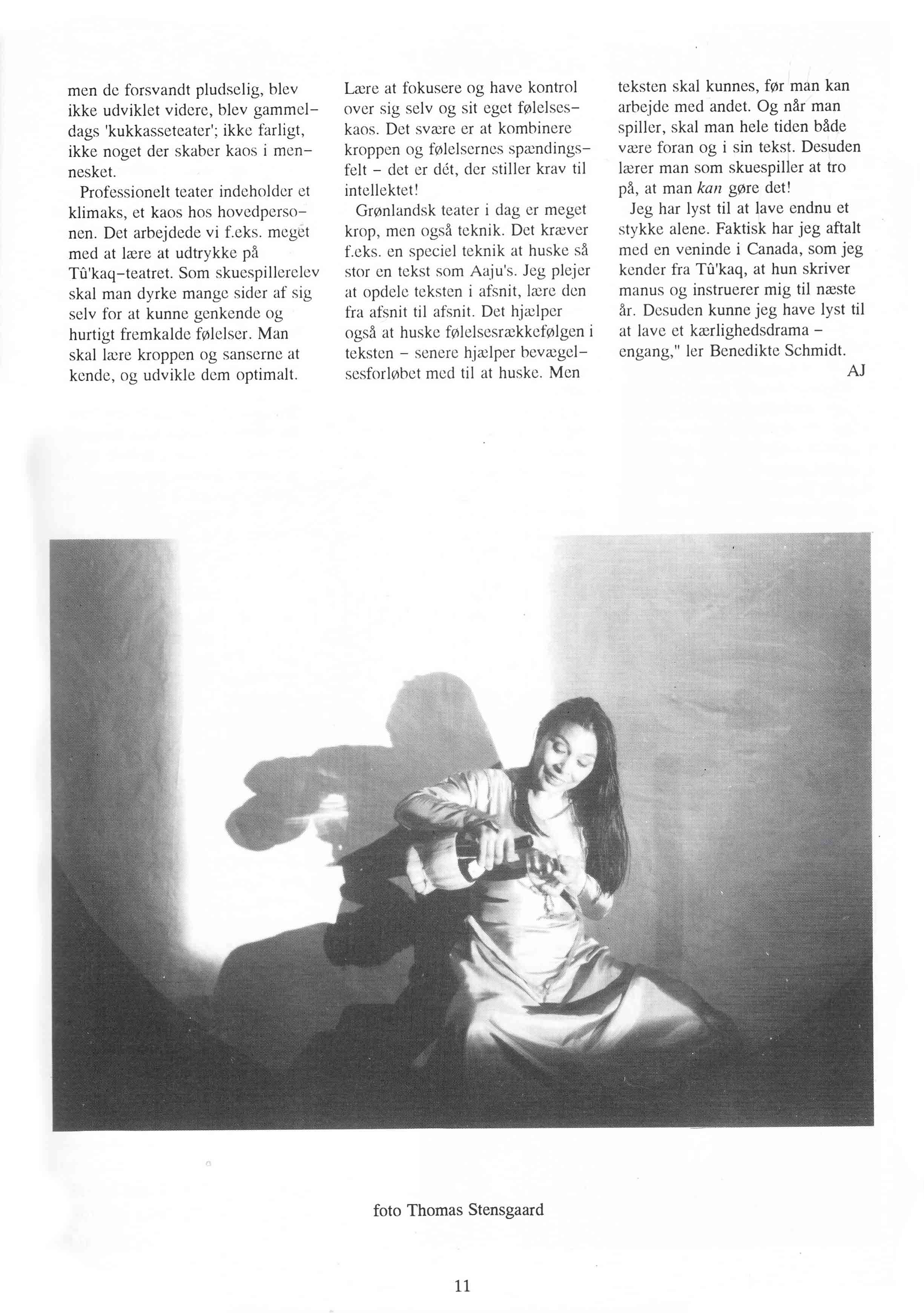 Anersaap qaamarnga aalangusertoq - Sjælens flagrende lys