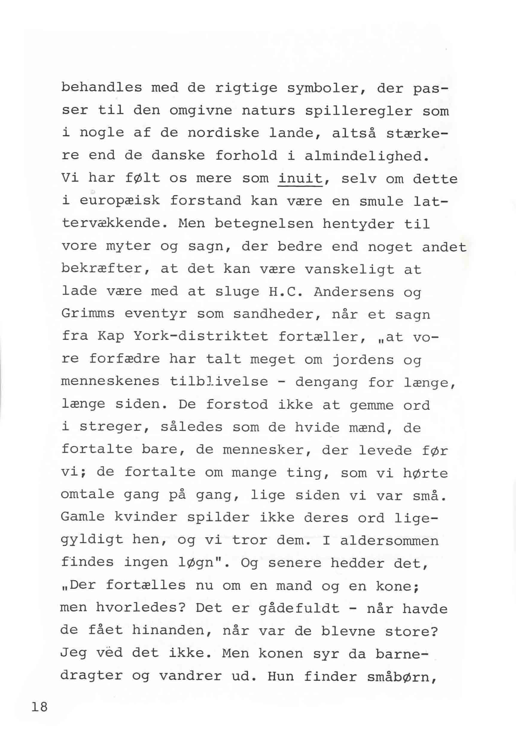 Grønlænderens motiver