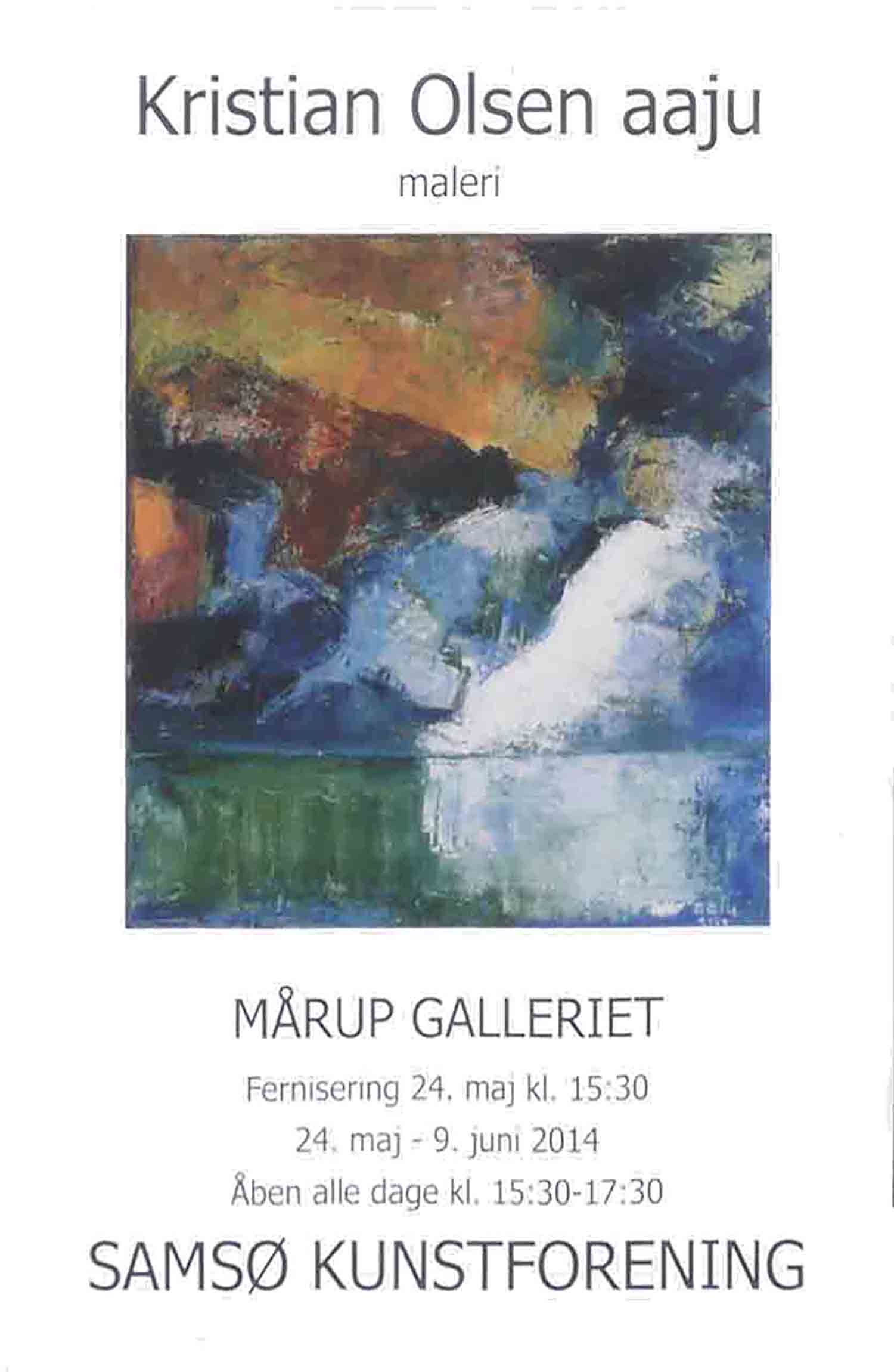 Udstilling Mårup Galleriet Samsø