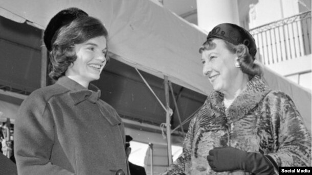 Jaklin Kennedi və Memi Ayzenhauer