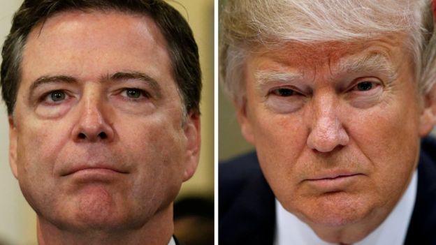 James Comey ve Donald Trump